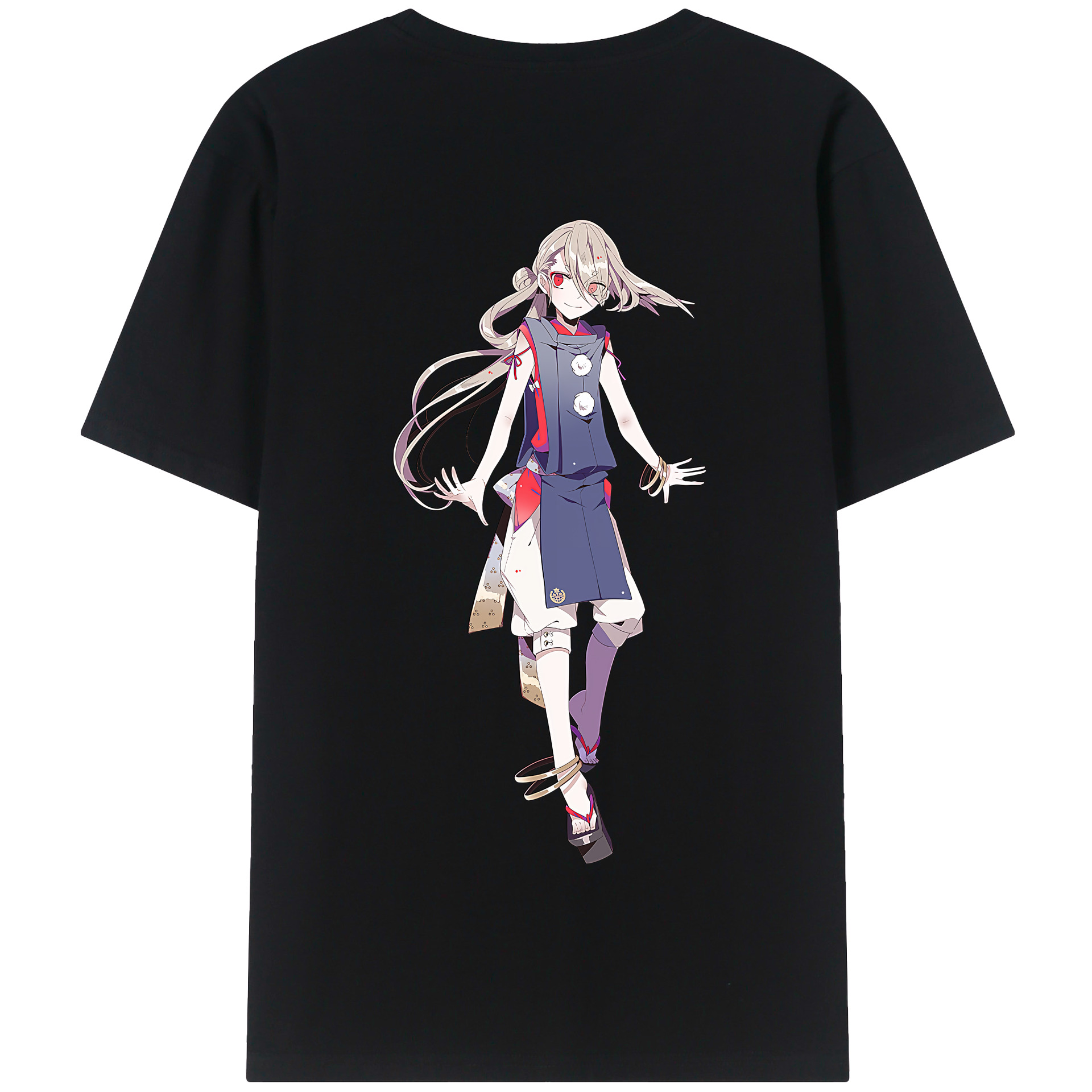 （画像用） 刀剣乱舞 Touken Ranbu 綿100％半袖Tシャツ（背面プリント）