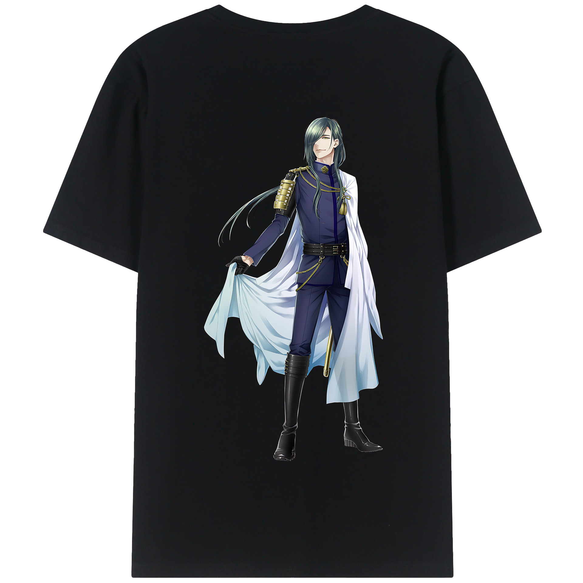 （画像用） 刀剣乱舞 Touken Ranbu 綿100％半袖Tシャツ（背面プリント）