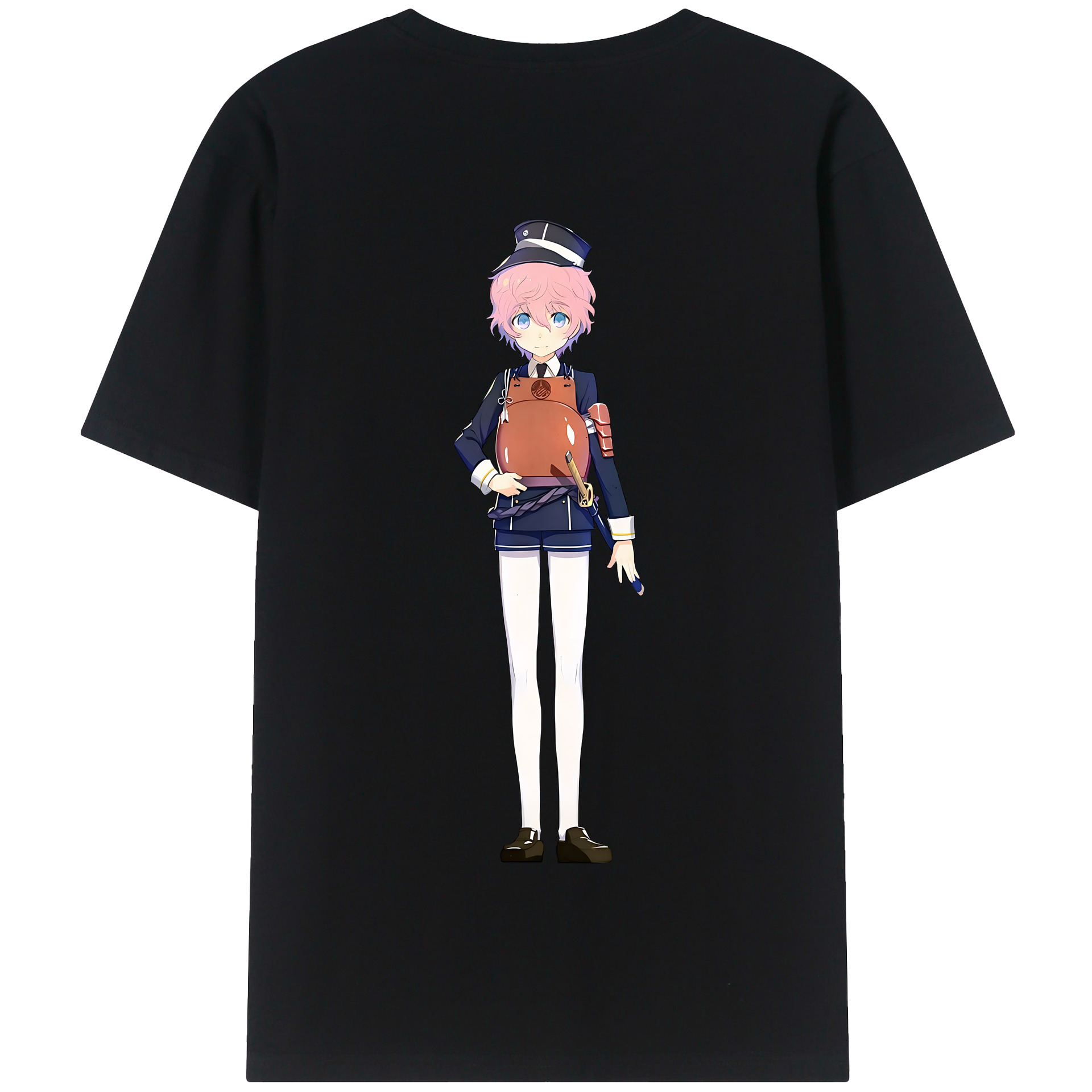 （画像用） 刀剣乱舞 Touken Ranbu 綿100％半袖Tシャツ（背面プリント）