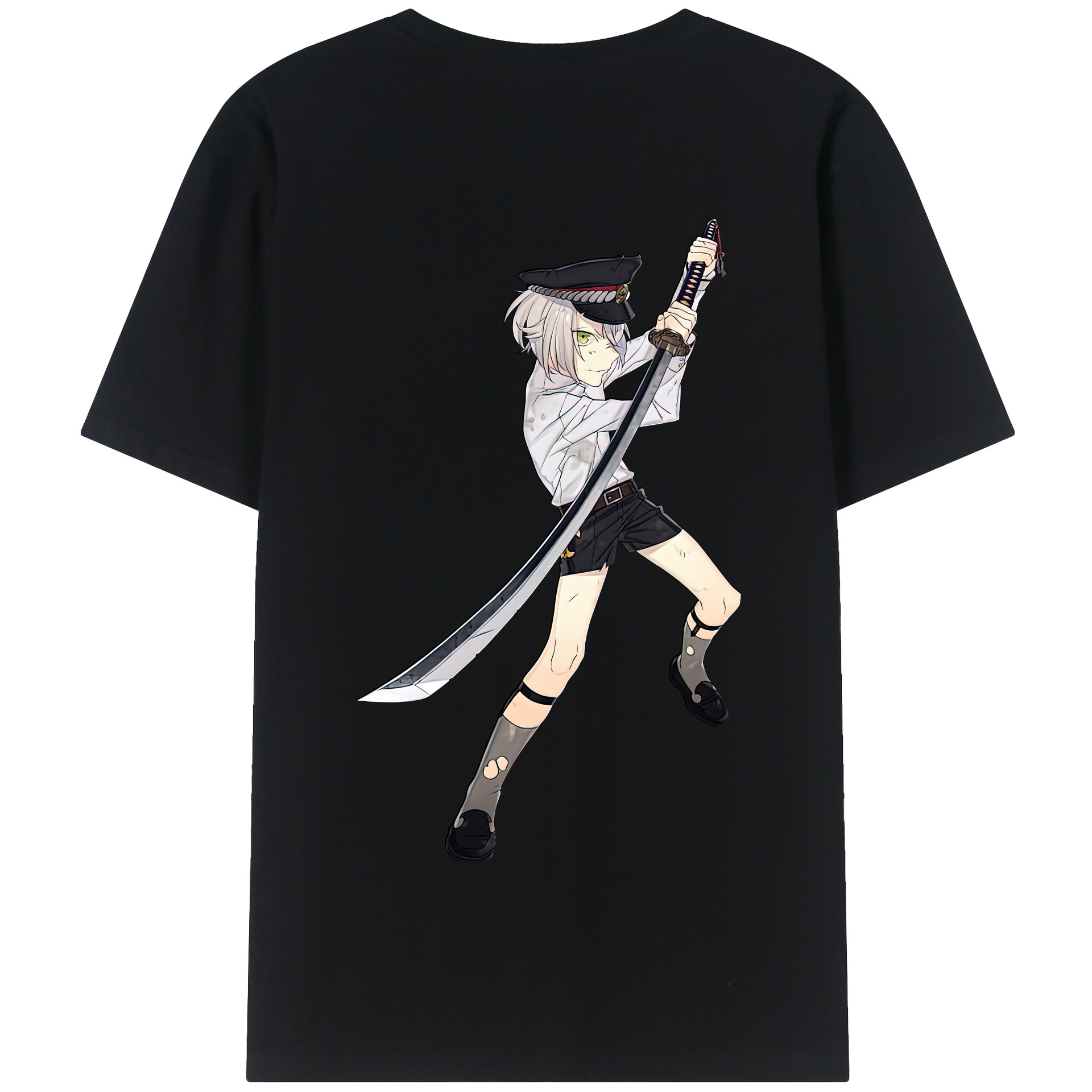 （画像用） 刀剣乱舞 Touken Ranbu 綿100％半袖Tシャツ（背面プリント）