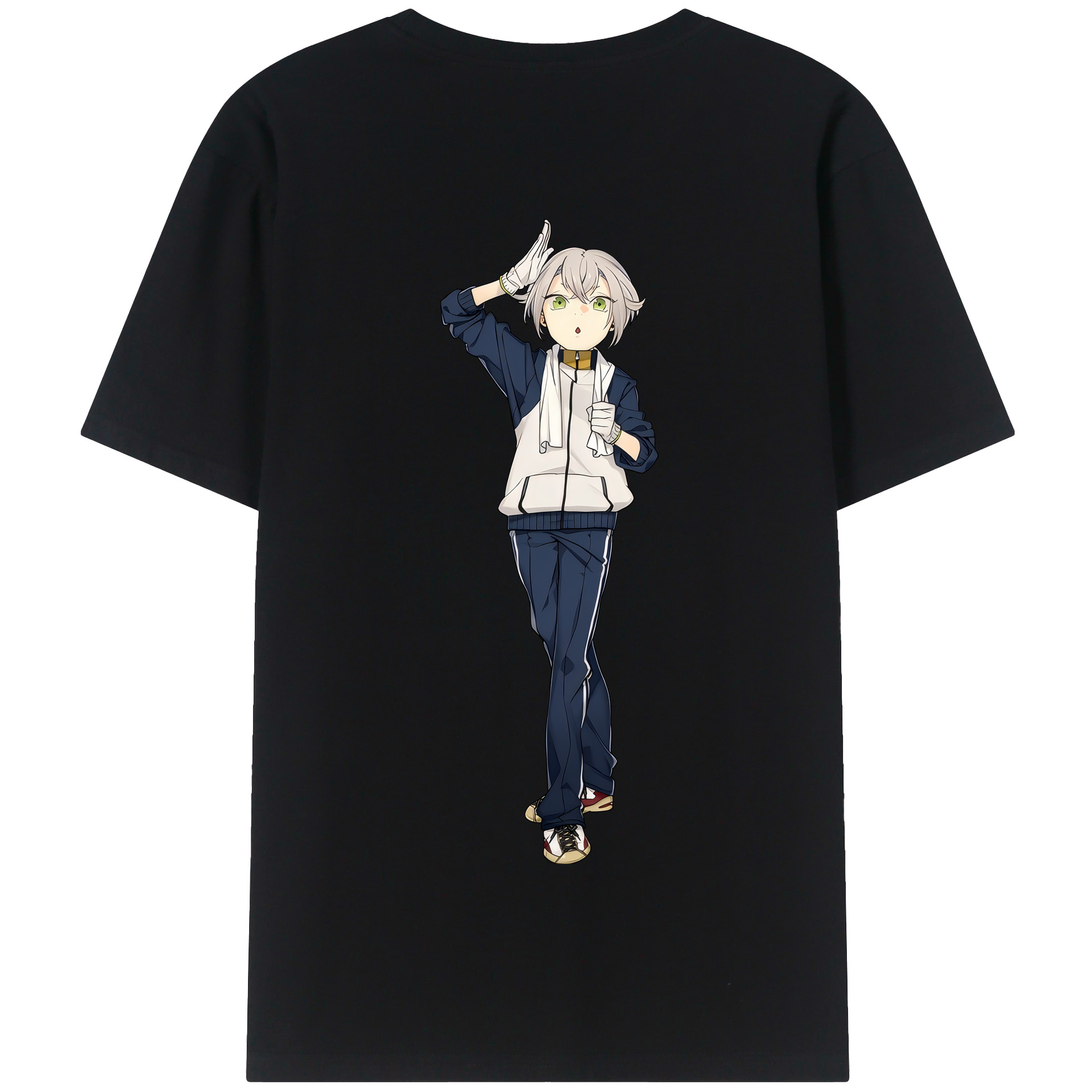 （画像用） 刀剣乱舞 Touken Ranbu 綿100％半袖Tシャツ（背面プリント）
