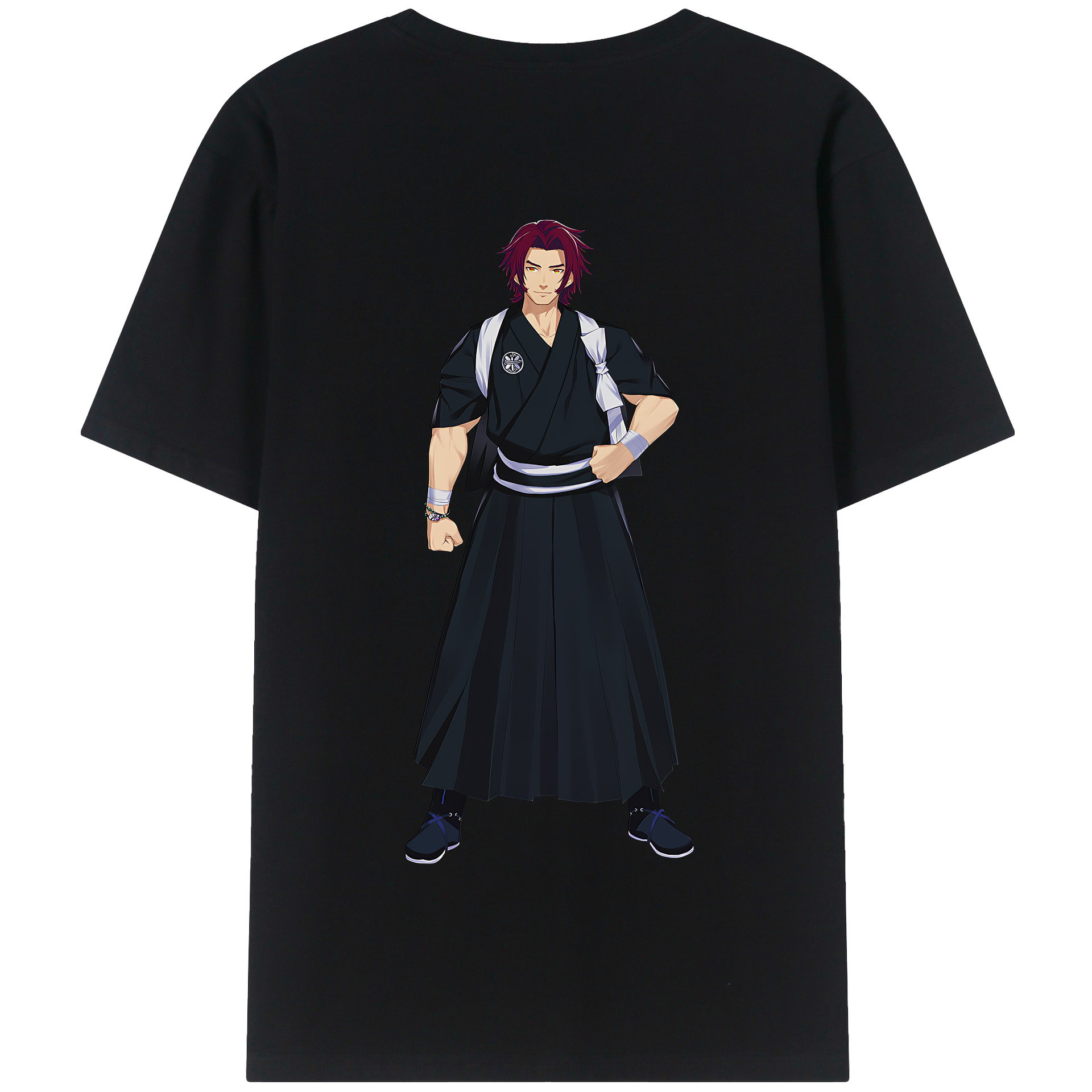 （画像用） 刀剣乱舞 Touken Ranbu 綿100％半袖Tシャツ（背面プリント）