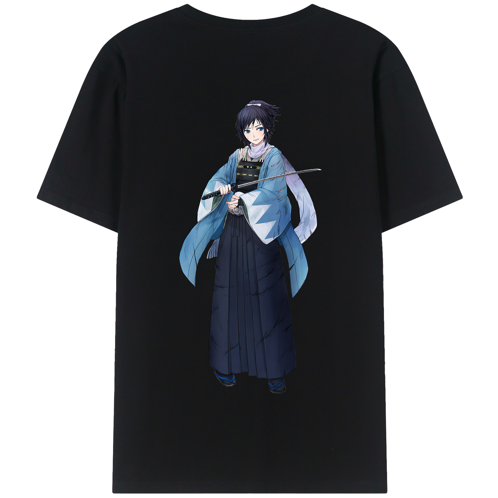 （画像用） 刀剣乱舞 Touken Ranbu 綿100％半袖Tシャツ（背面プリント）
