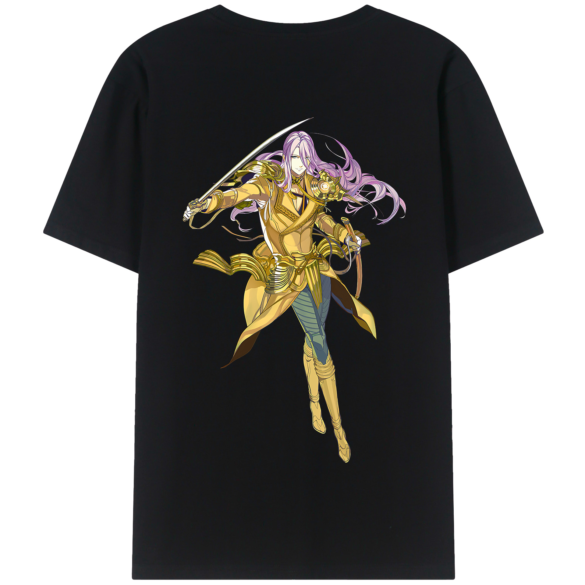 （画像用） 刀剣乱舞 Touken Ranbu 綿100％半袖Tシャツ（背面プリント）