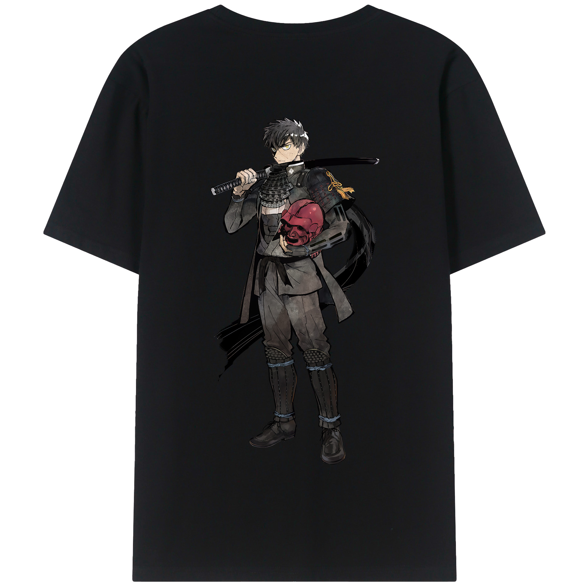 （画像用） 刀剣乱舞 Touken Ranbu 綿100％半袖Tシャツ（背面プリント）