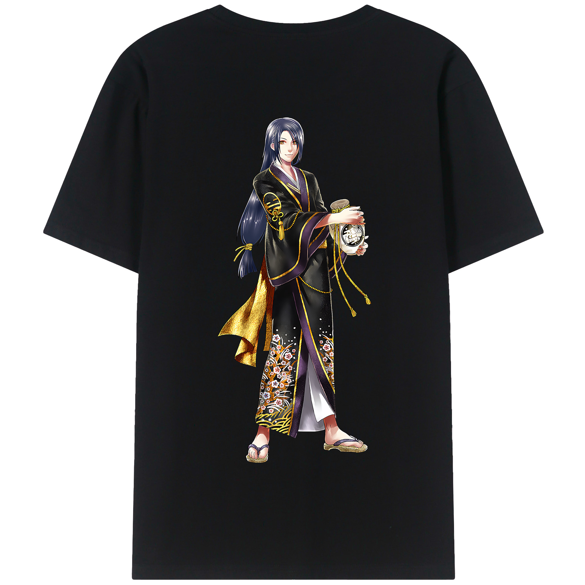 （画像用） 刀剣乱舞 Touken Ranbu 綿100％半袖Tシャツ（背面プリント）