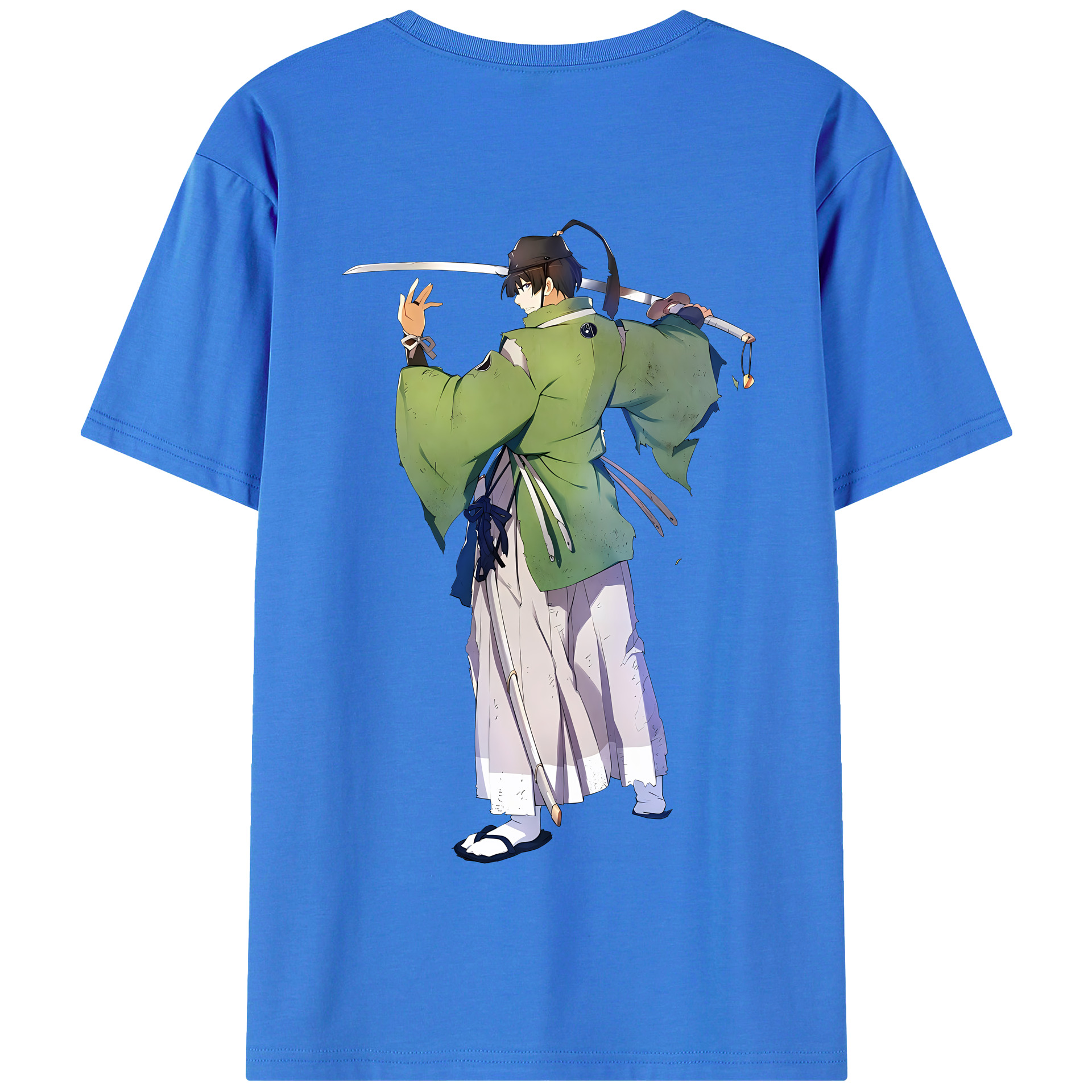 （画像用） 刀剣乱舞 Touken Ranbu 綿100％半袖Tシャツ（背面プリント）