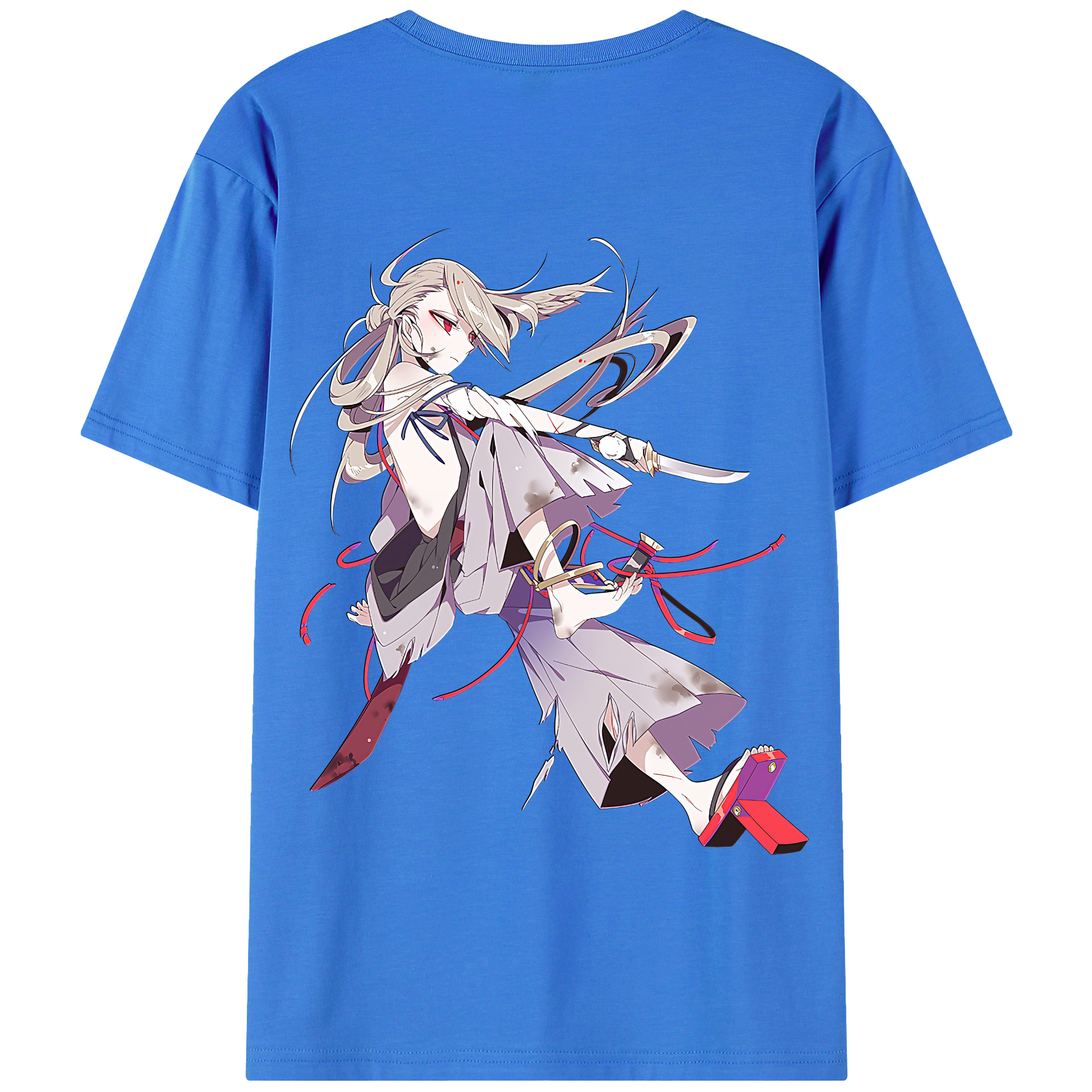 （画像用） 刀剣乱舞 Touken Ranbu 綿100％半袖Tシャツ（背面プリント）