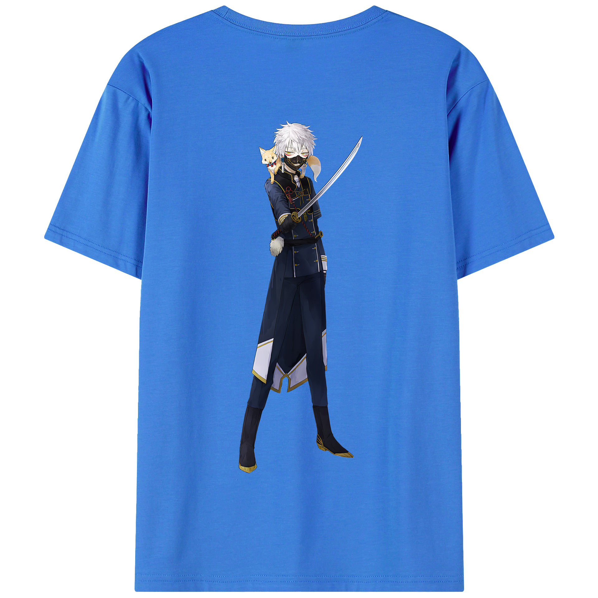 （画像用） 刀剣乱舞 Touken Ranbu 綿100％半袖Tシャツ（背面プリント）