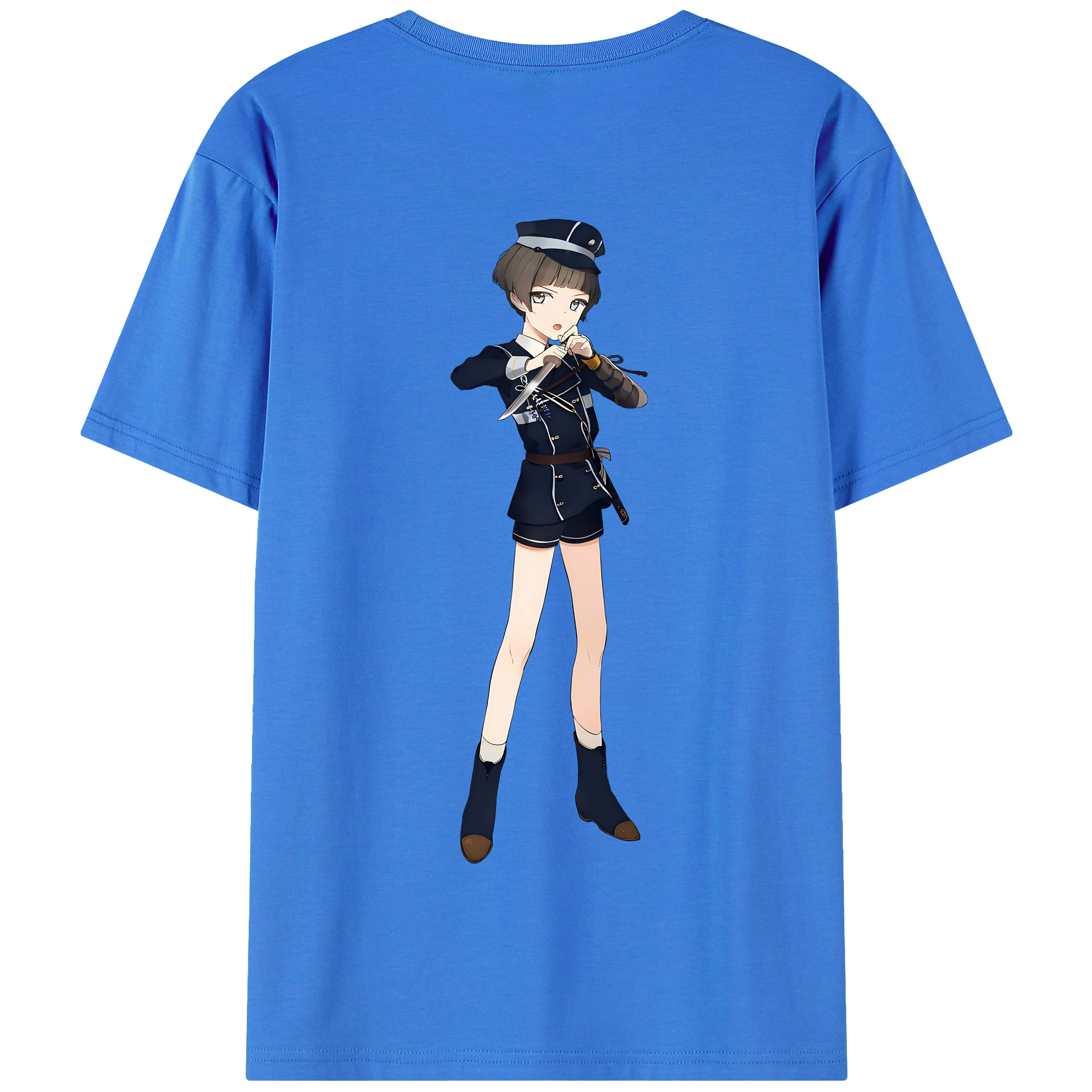 （画像用） 刀剣乱舞 Touken Ranbu 綿100％半袖Tシャツ（背面プリント）