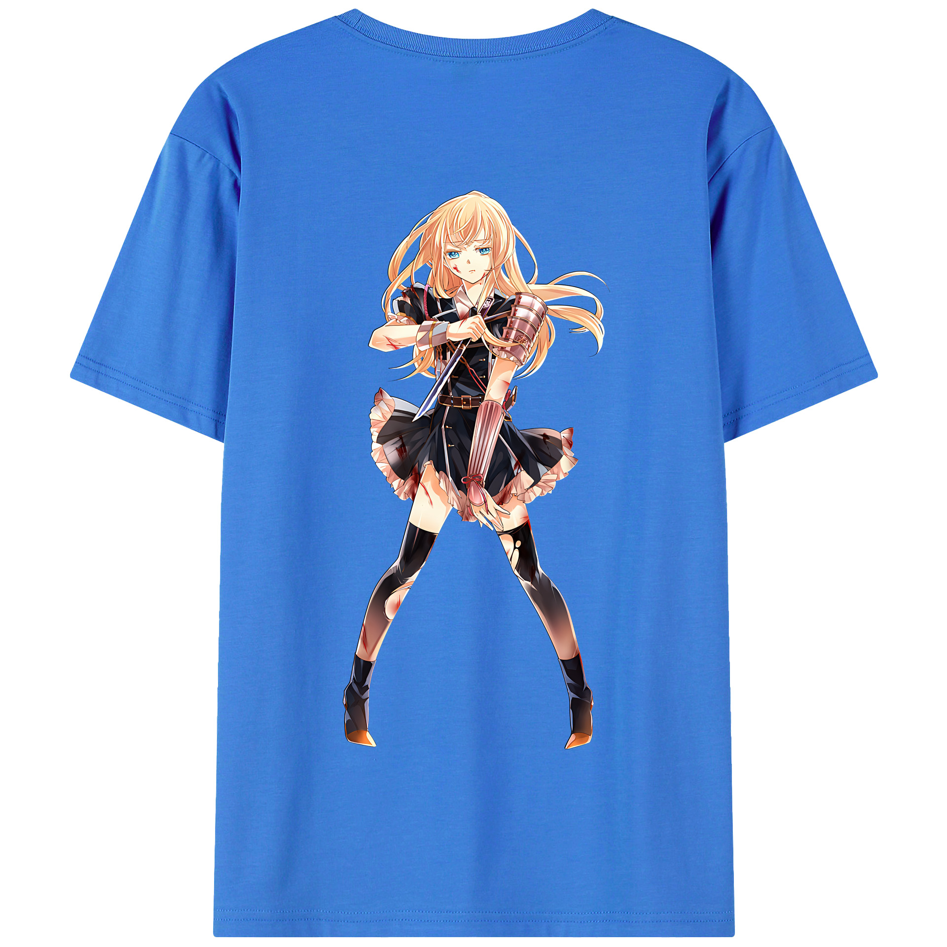 （画像用） 刀剣乱舞 Touken Ranbu 綿100％半袖Tシャツ（背面プリント）