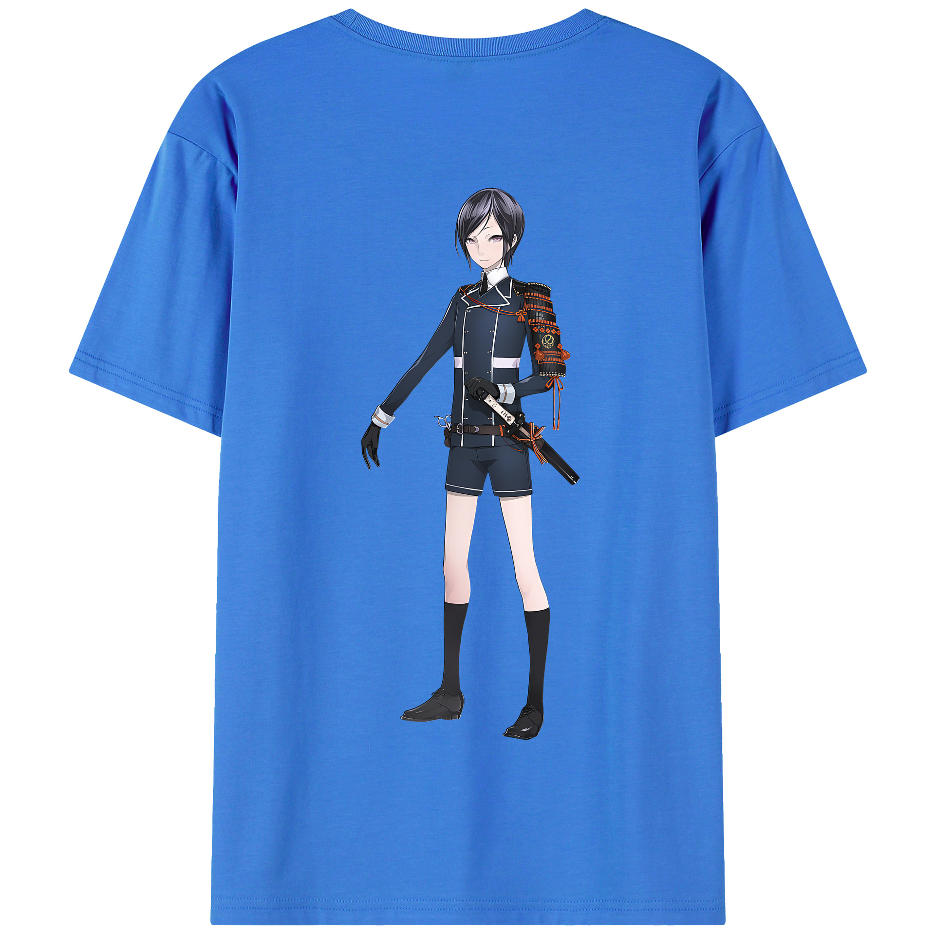 （画像用） 刀剣乱舞 Touken Ranbu 綿100％半袖Tシャツ（背面プリント）