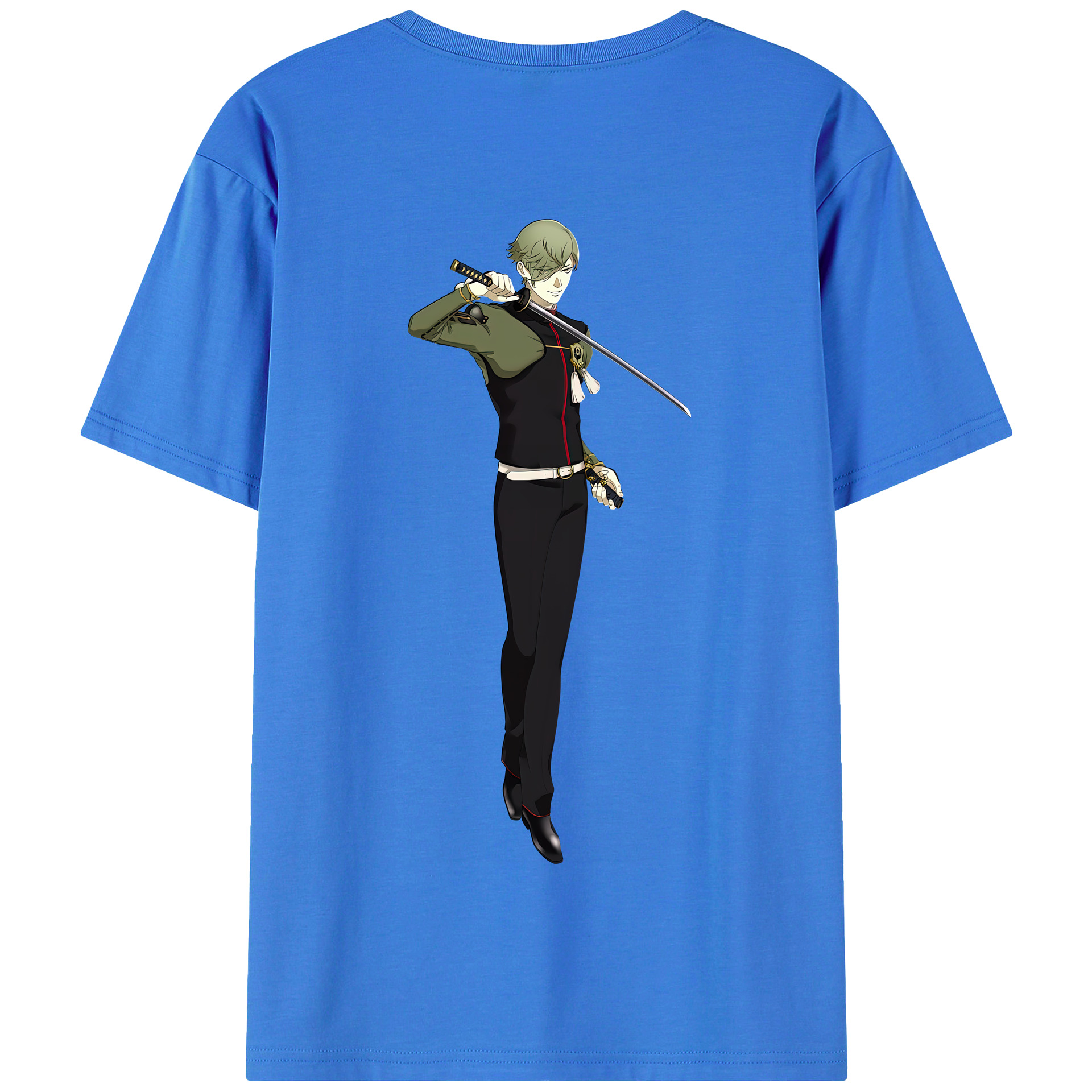 （画像用） 刀剣乱舞 Touken Ranbu 綿100％半袖Tシャツ（背面プリント）