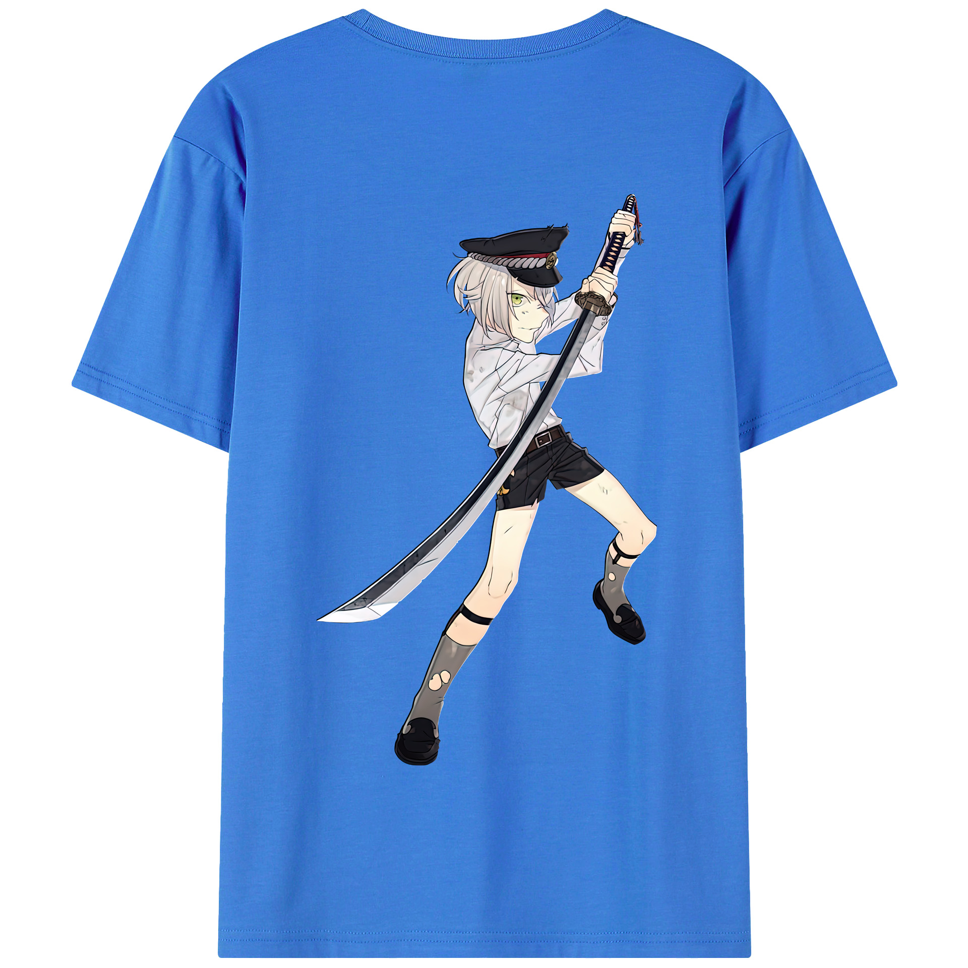 （画像用） 刀剣乱舞 Touken Ranbu 綿100％半袖Tシャツ（背面プリント）