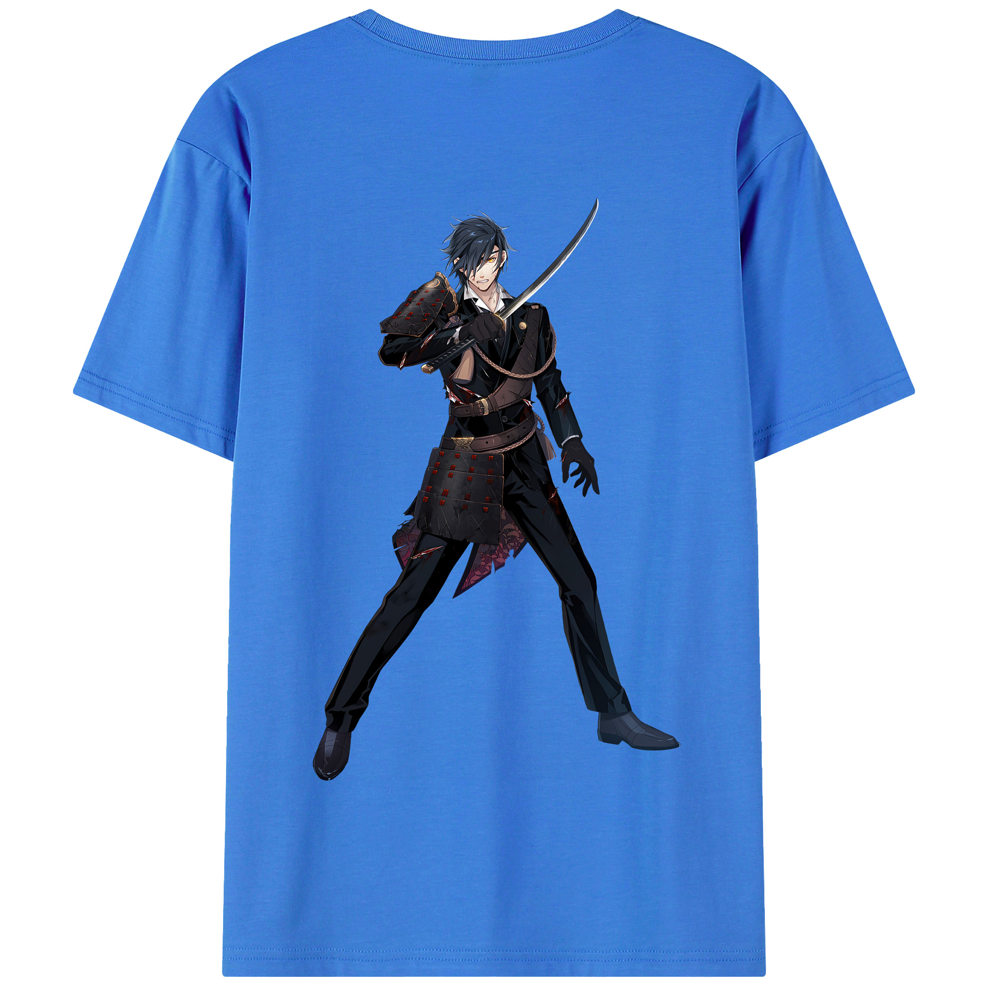 （画像用） 刀剣乱舞 Touken Ranbu 綿100％半袖Tシャツ（背面プリント）