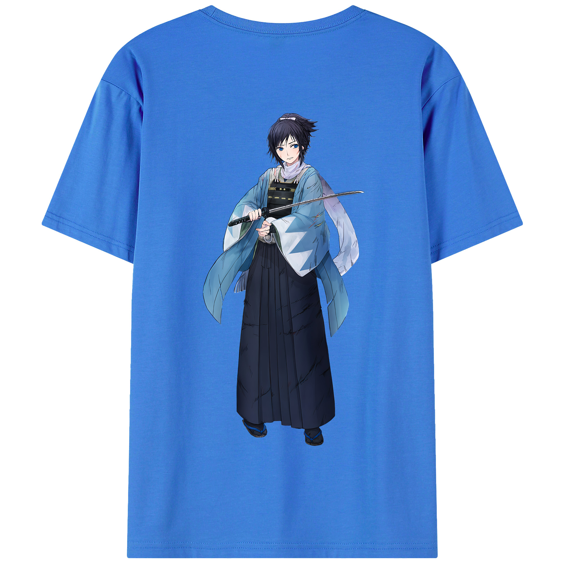 （画像用） 刀剣乱舞 Touken Ranbu 綿100％半袖Tシャツ（背面プリント）
