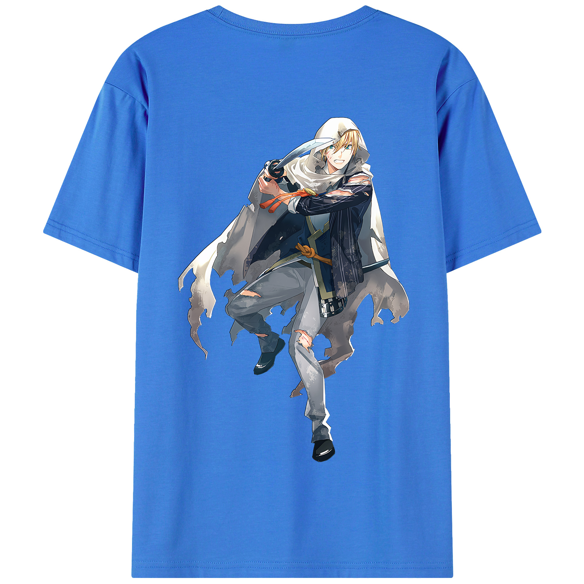 （画像用） 刀剣乱舞 Touken Ranbu 綿100％半袖Tシャツ（背面プリント）