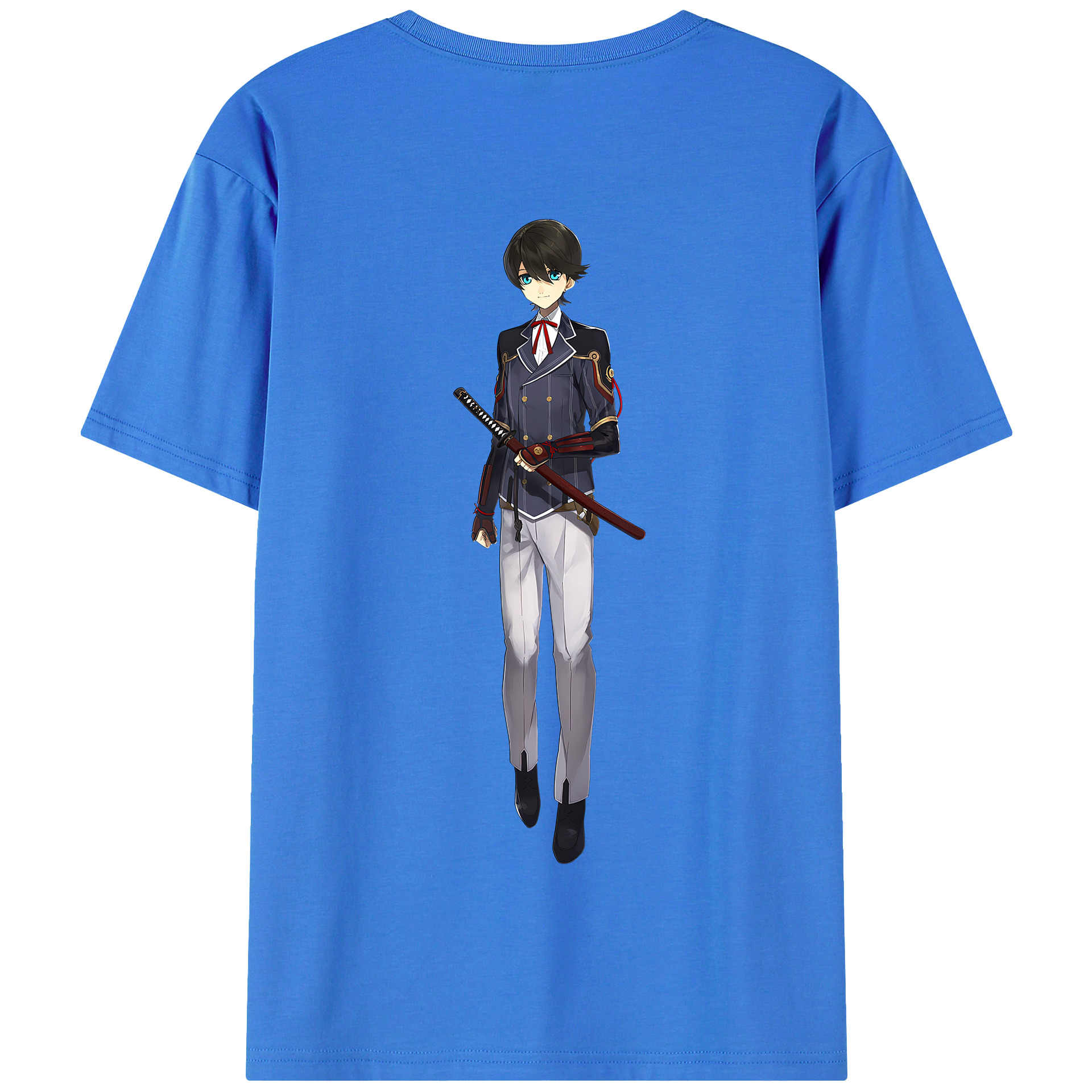 （画像用） 刀剣乱舞 Touken Ranbu 綿100％半袖Tシャツ（背面プリント）