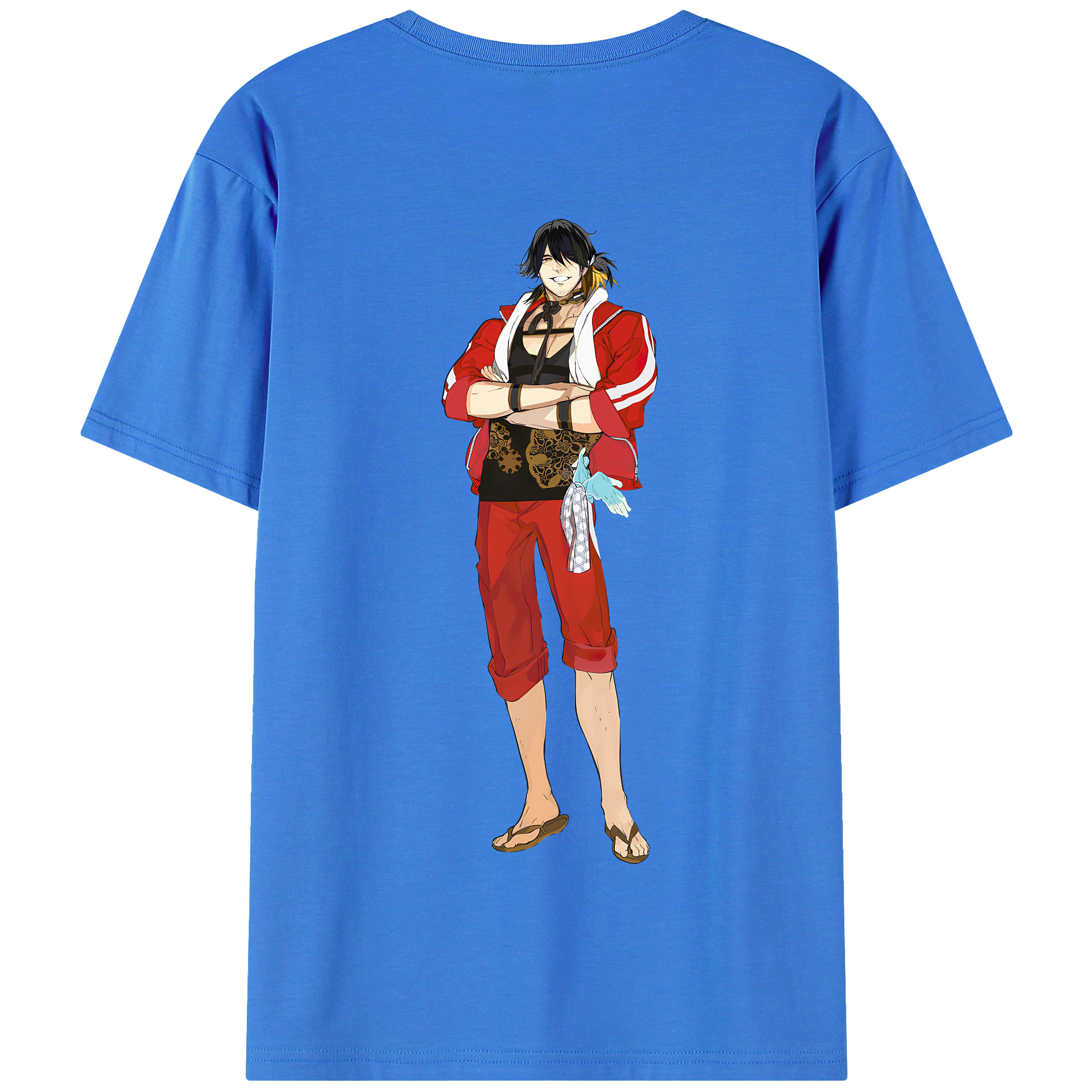 （画像用） 刀剣乱舞 Touken Ranbu 綿100％半袖Tシャツ（背面プリント）