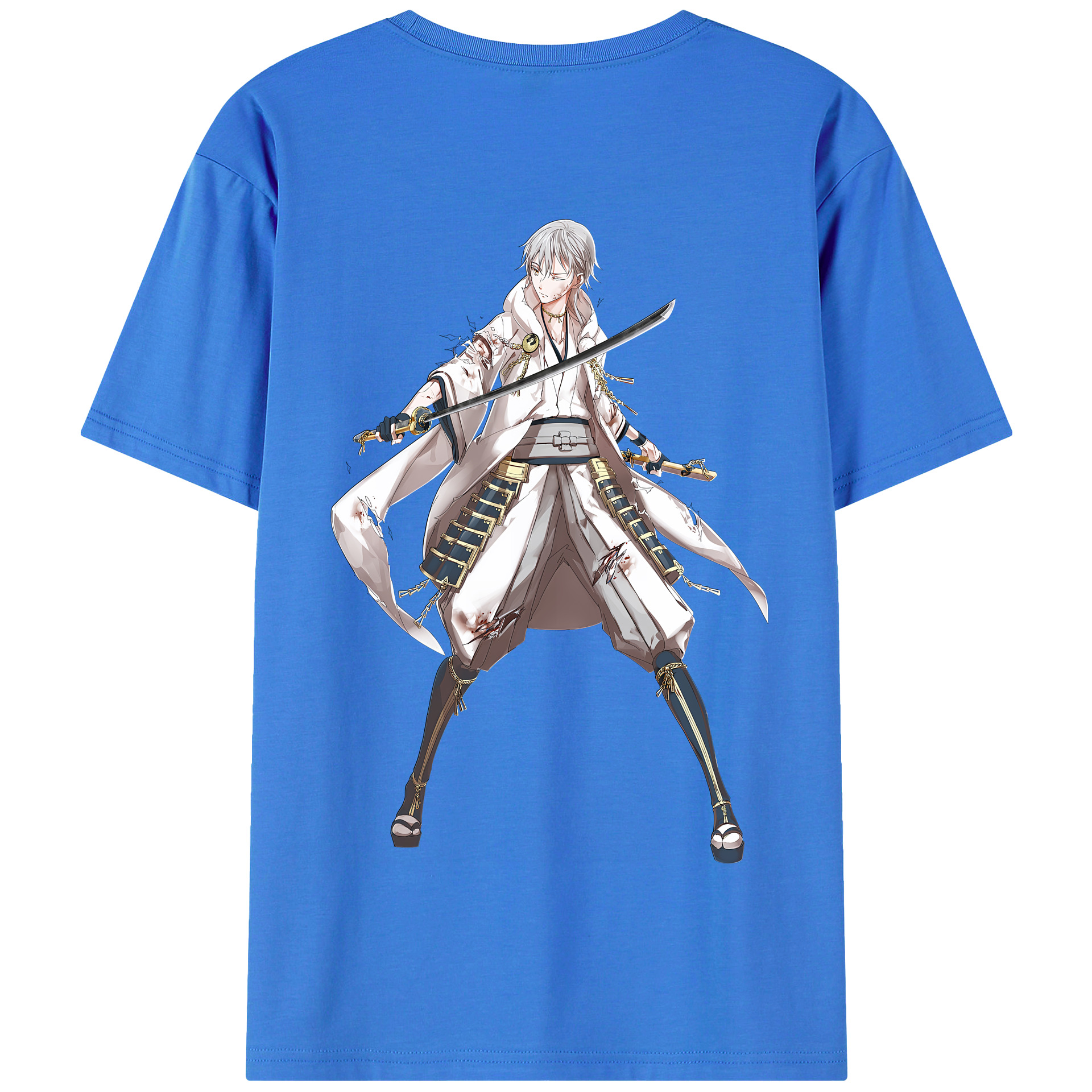 （画像用） 刀剣乱舞 Touken Ranbu 綿100％半袖Tシャツ（背面プリント）