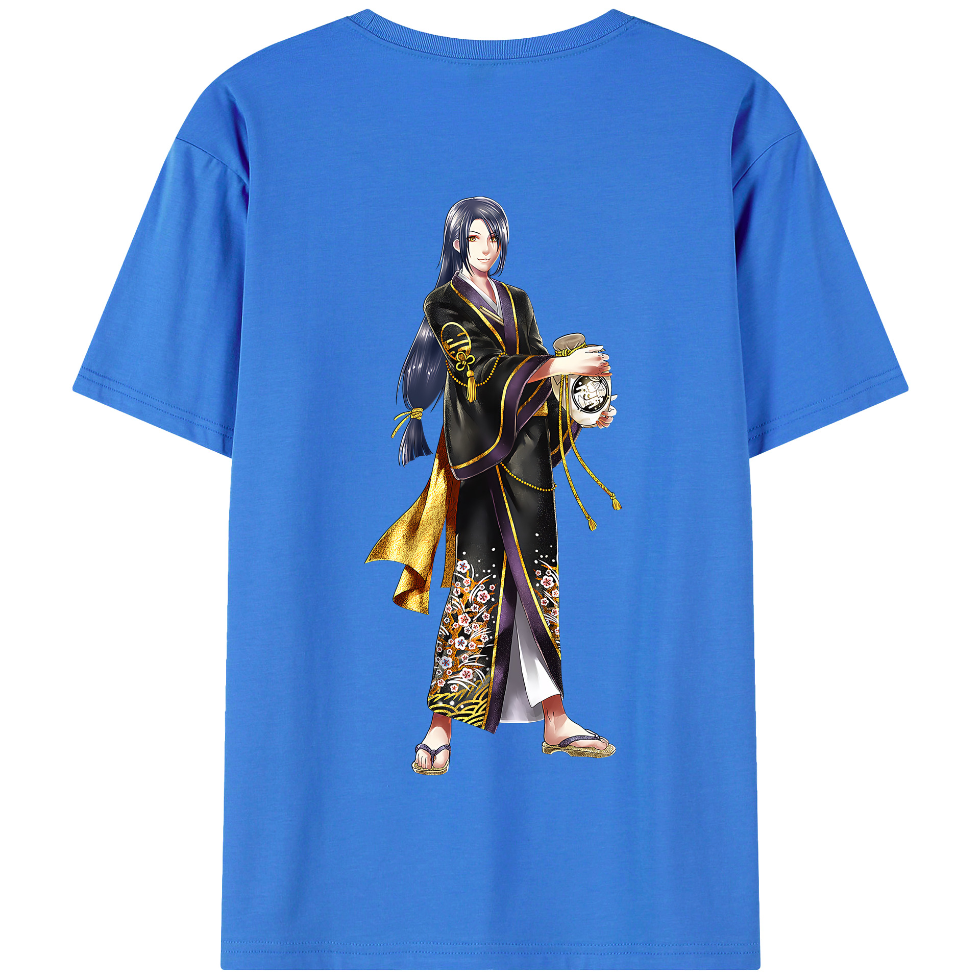（画像用） 刀剣乱舞 Touken Ranbu 綿100％半袖Tシャツ（背面プリント）