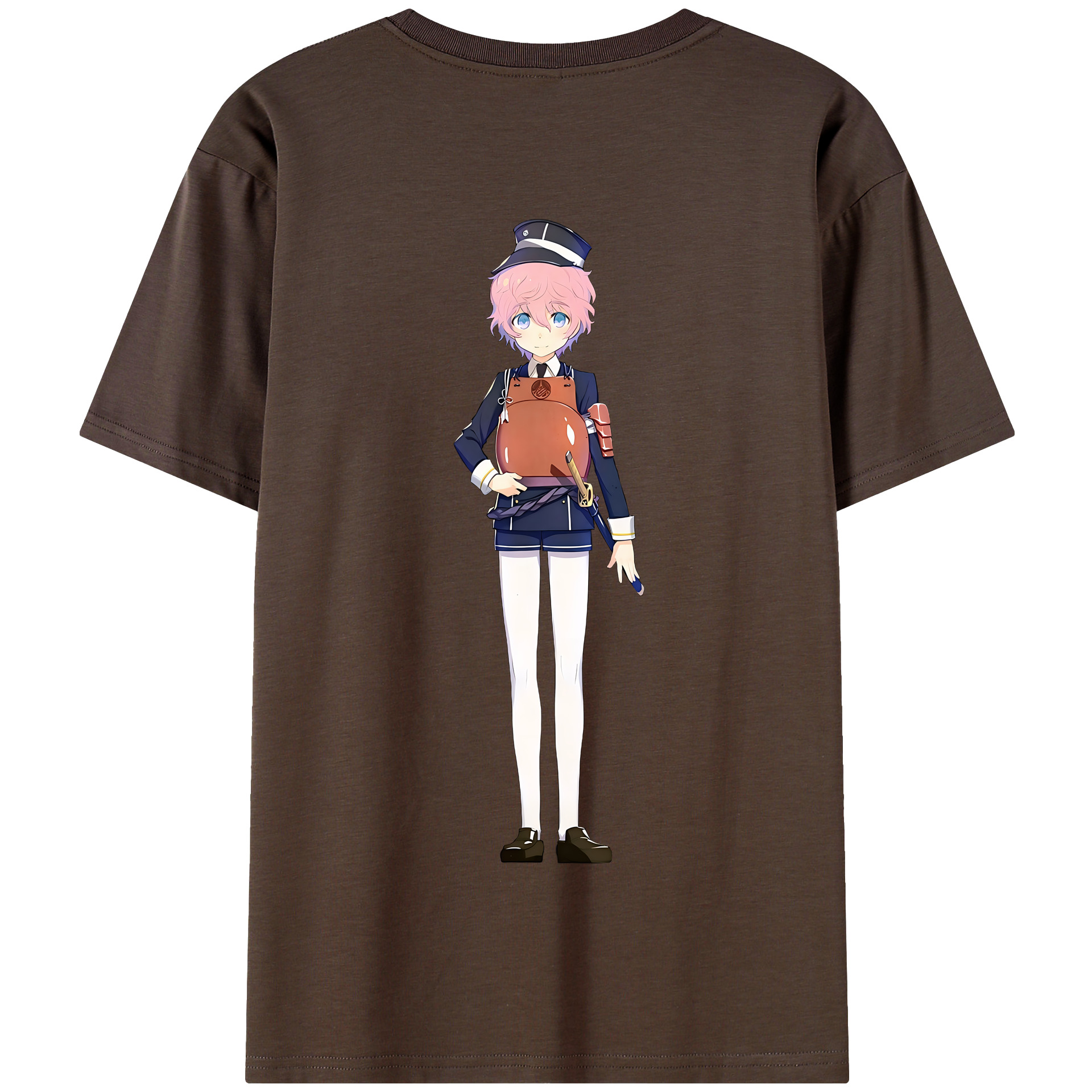 （画像用） 刀剣乱舞 Touken Ranbu 綿100％半袖Tシャツ（背面プリント）