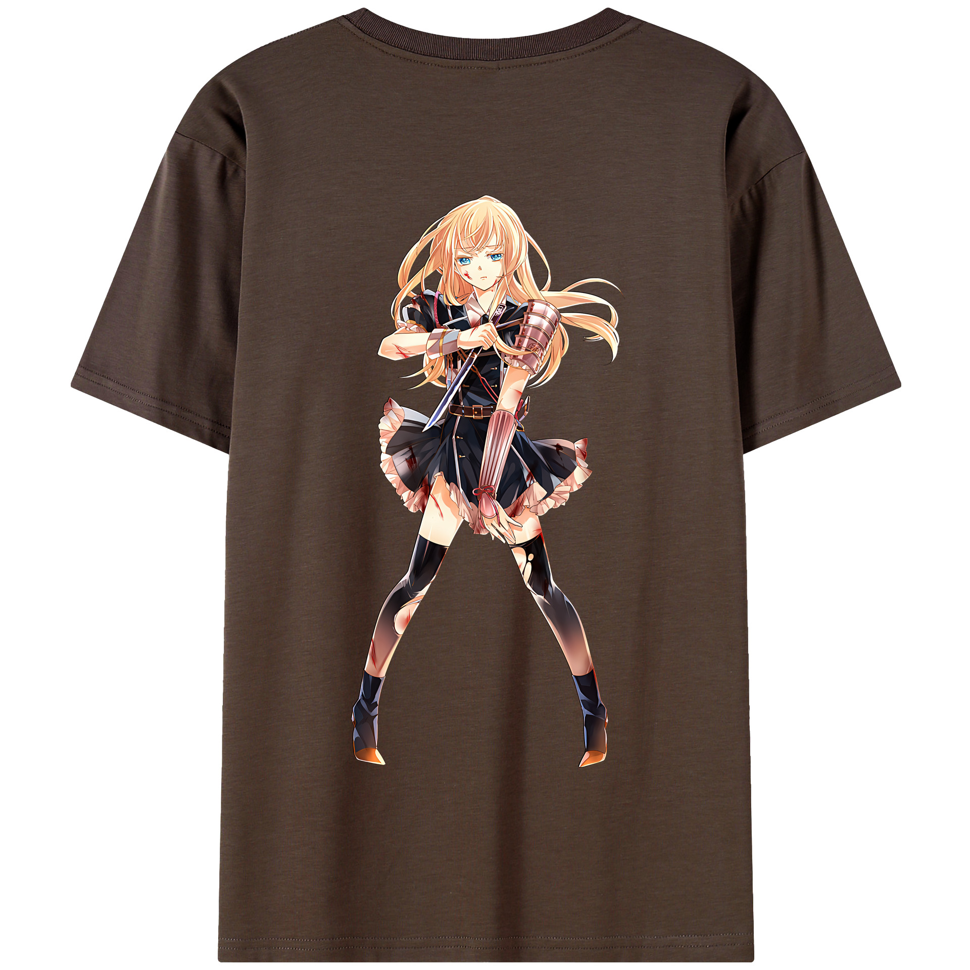 （画像用） 刀剣乱舞 Touken Ranbu 綿100％半袖Tシャツ（背面プリント）