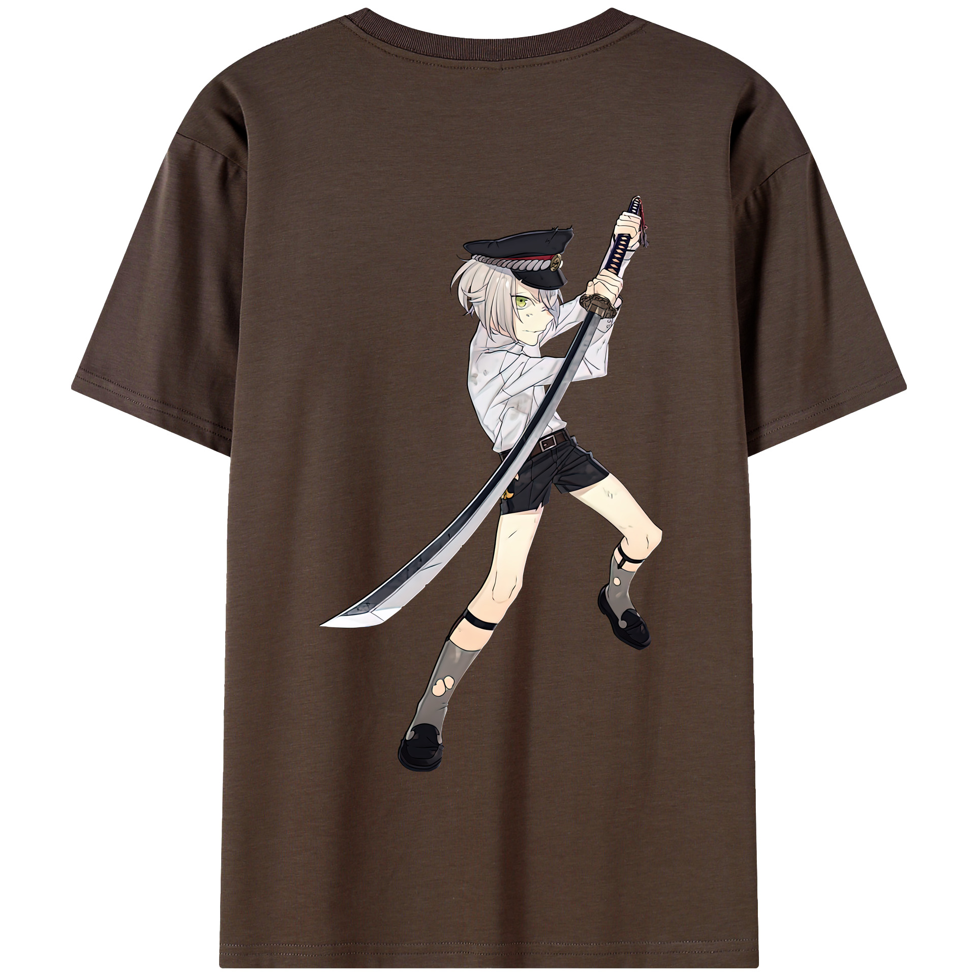 （画像用） 刀剣乱舞 Touken Ranbu 綿100％半袖Tシャツ（背面プリント）