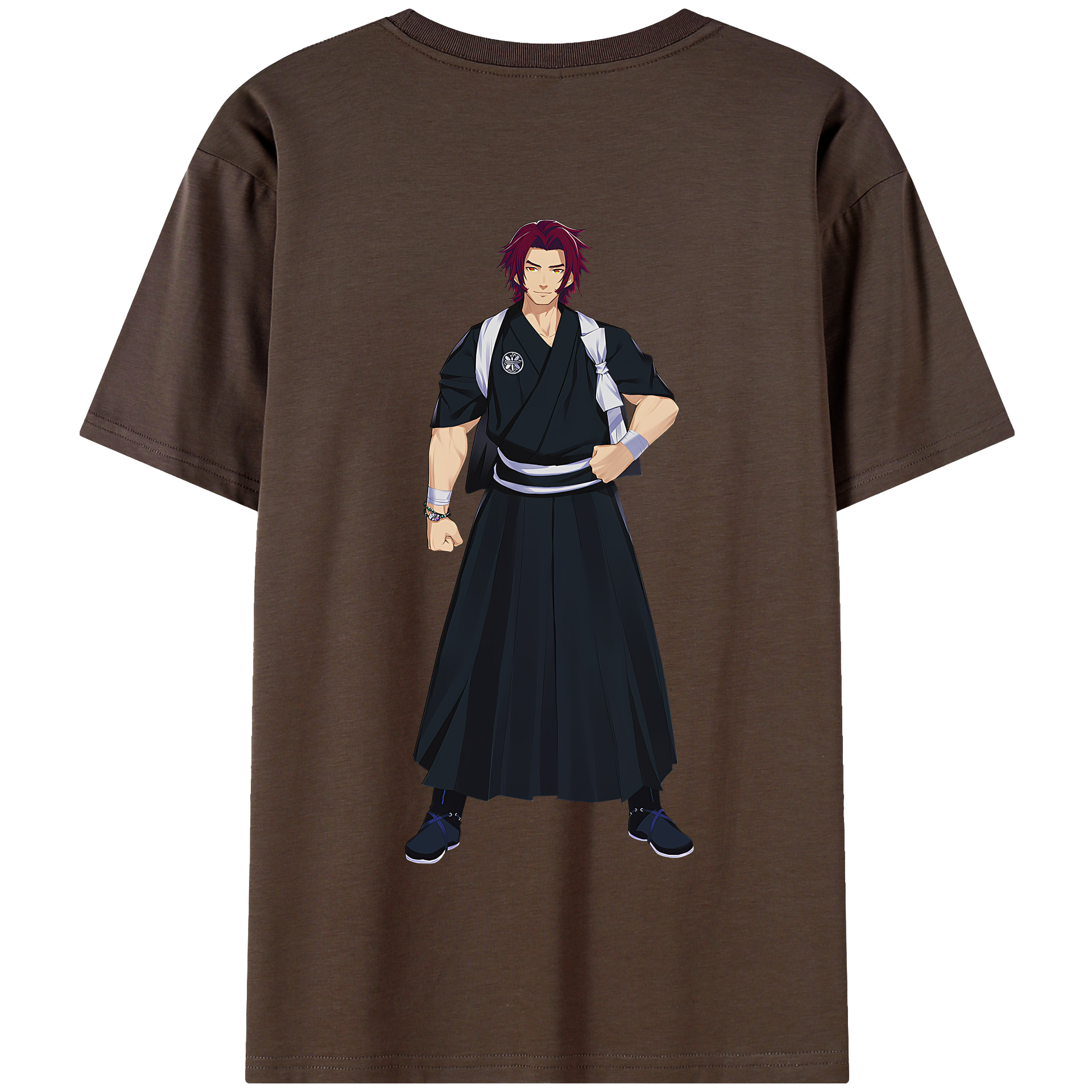 （画像用） 刀剣乱舞 Touken Ranbu 綿100％半袖Tシャツ（背面プリント）