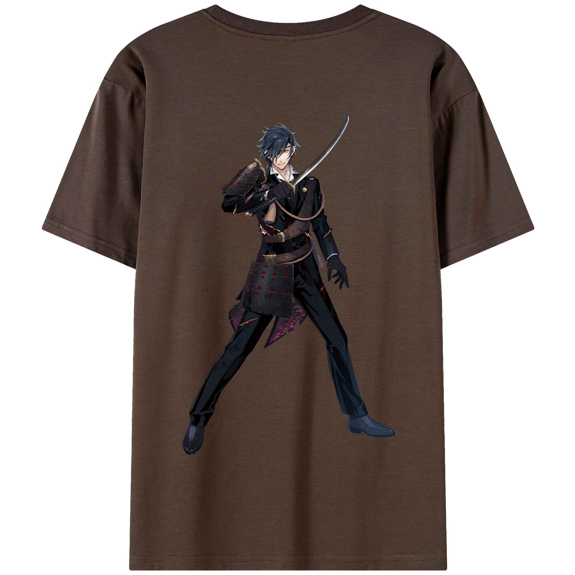 （画像用） 刀剣乱舞 Touken Ranbu 綿100％半袖Tシャツ（背面プリント）