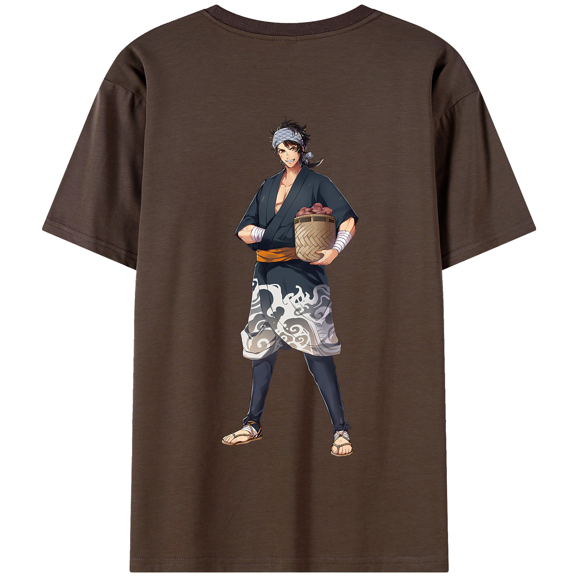 （画像用） 刀剣乱舞 Touken Ranbu 綿100％半袖Tシャツ（背面プリント）