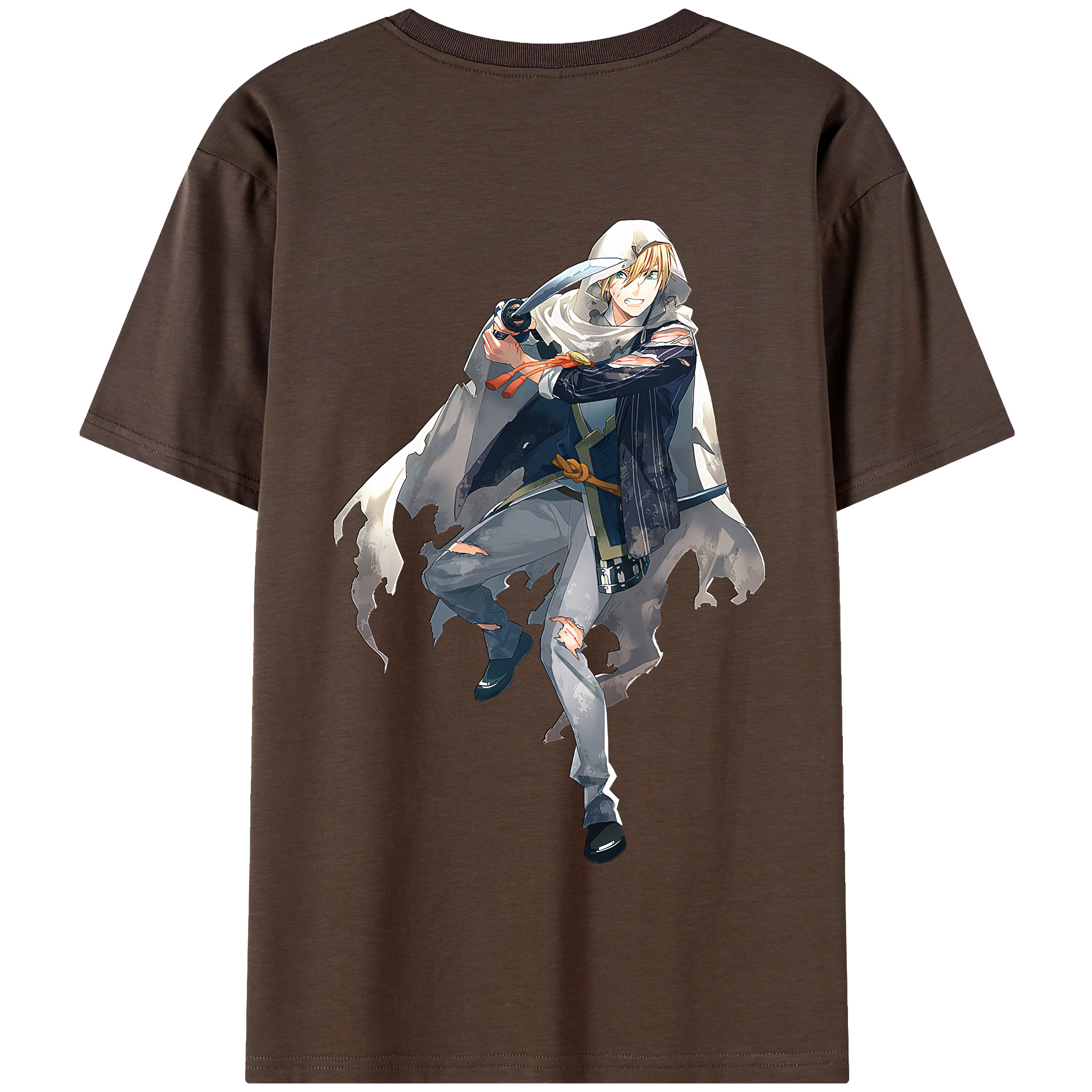 （画像用） 刀剣乱舞 Touken Ranbu 綿100％半袖Tシャツ（背面プリント）