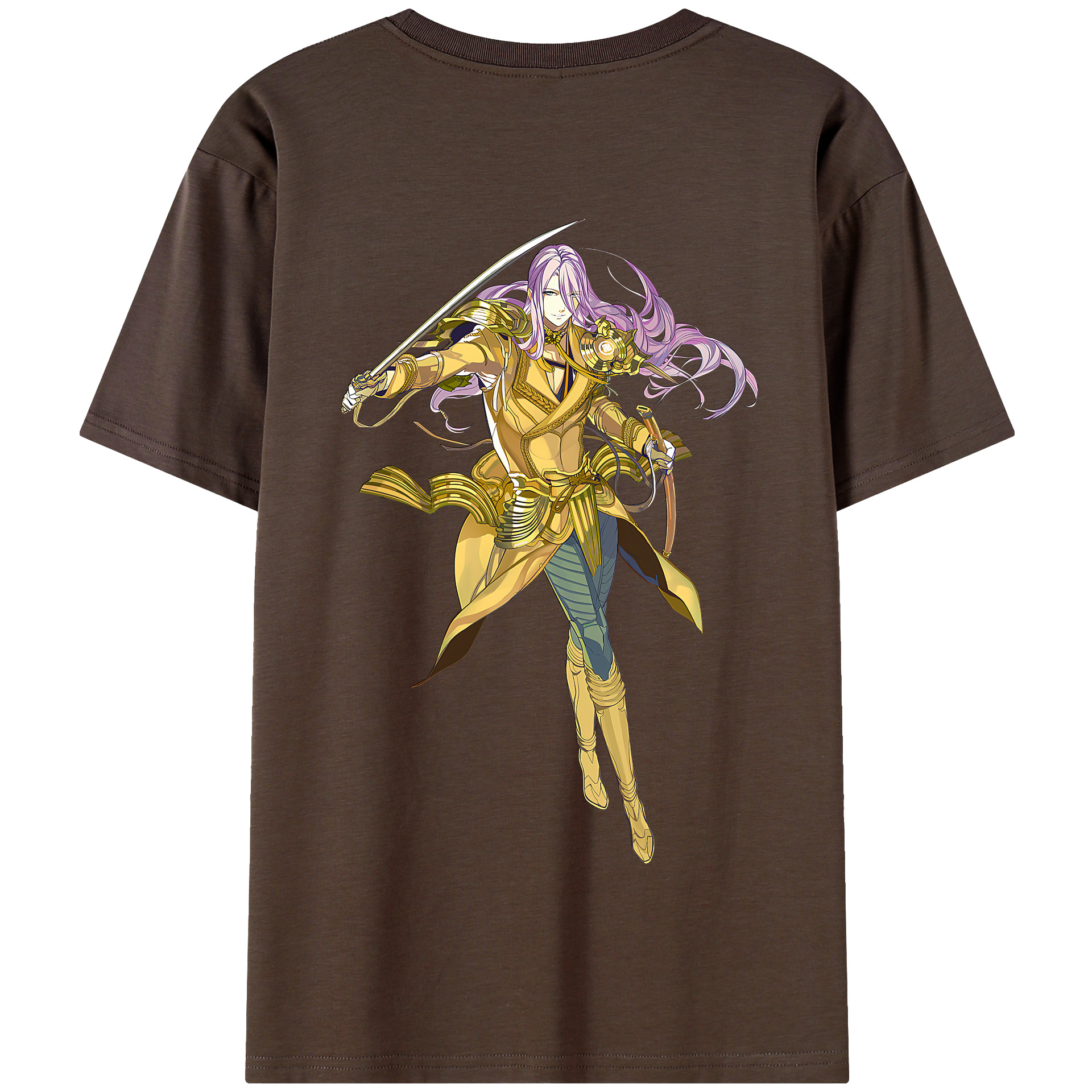 （画像用） 刀剣乱舞 Touken Ranbu 綿100％半袖Tシャツ（背面プリント）