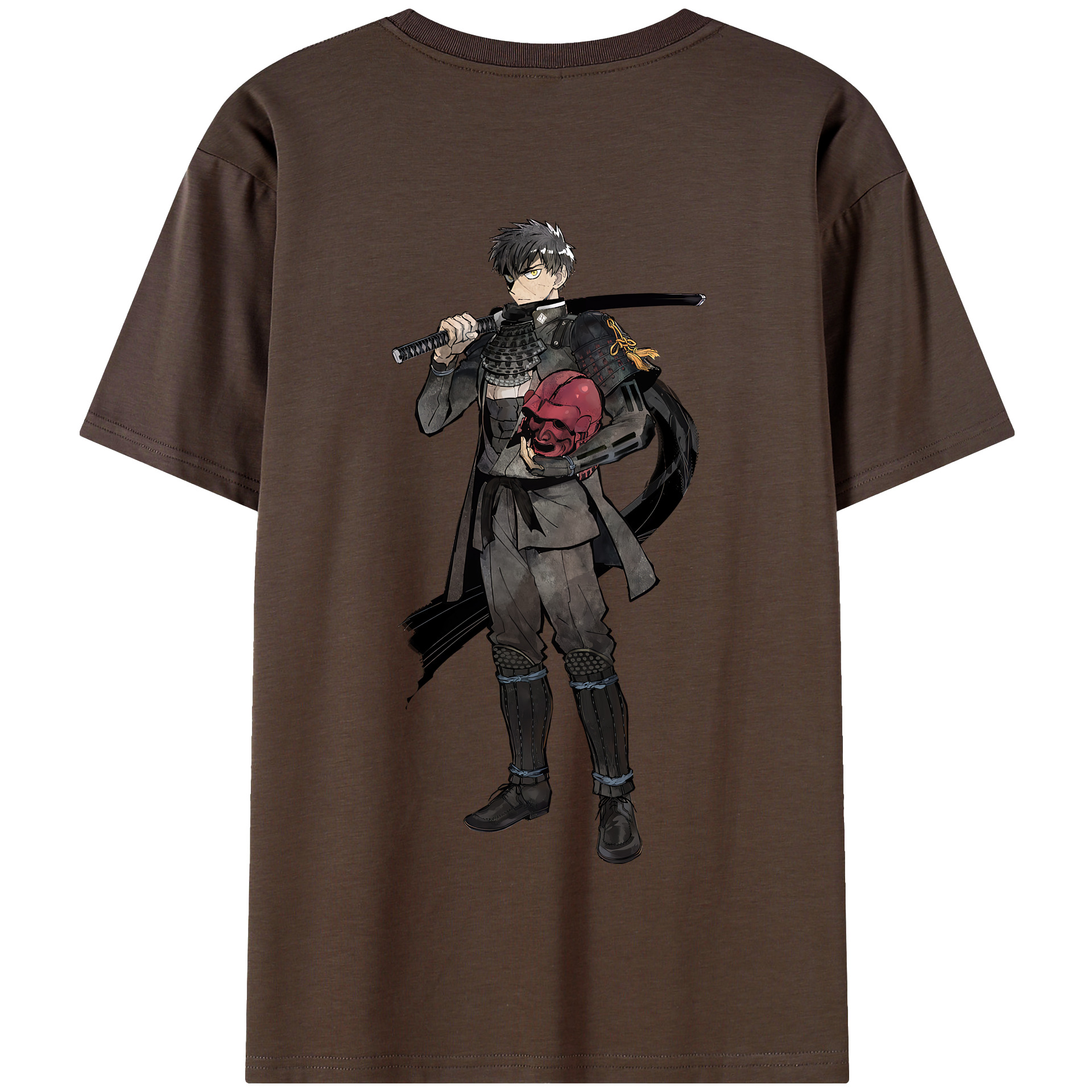 （画像用） 刀剣乱舞 Touken Ranbu 綿100％半袖Tシャツ（背面プリント）