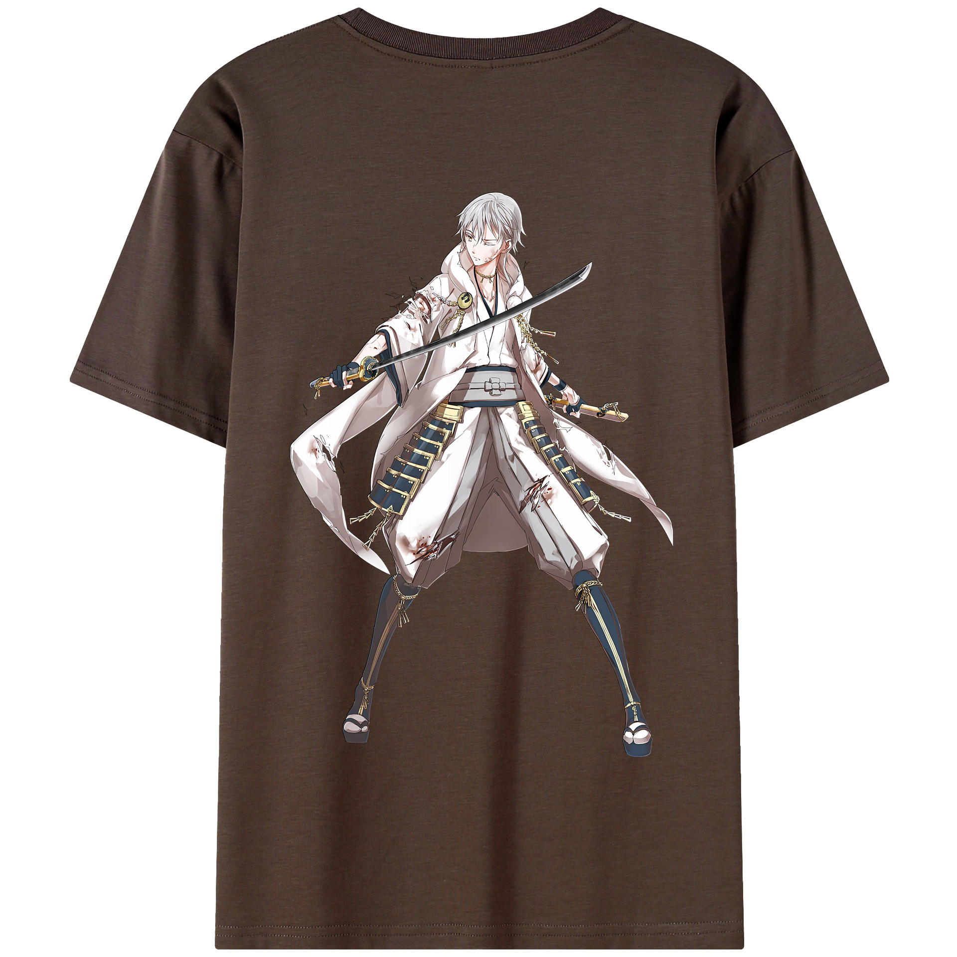 （画像用） 刀剣乱舞 Touken Ranbu 綿100％半袖Tシャツ（背面プリント）