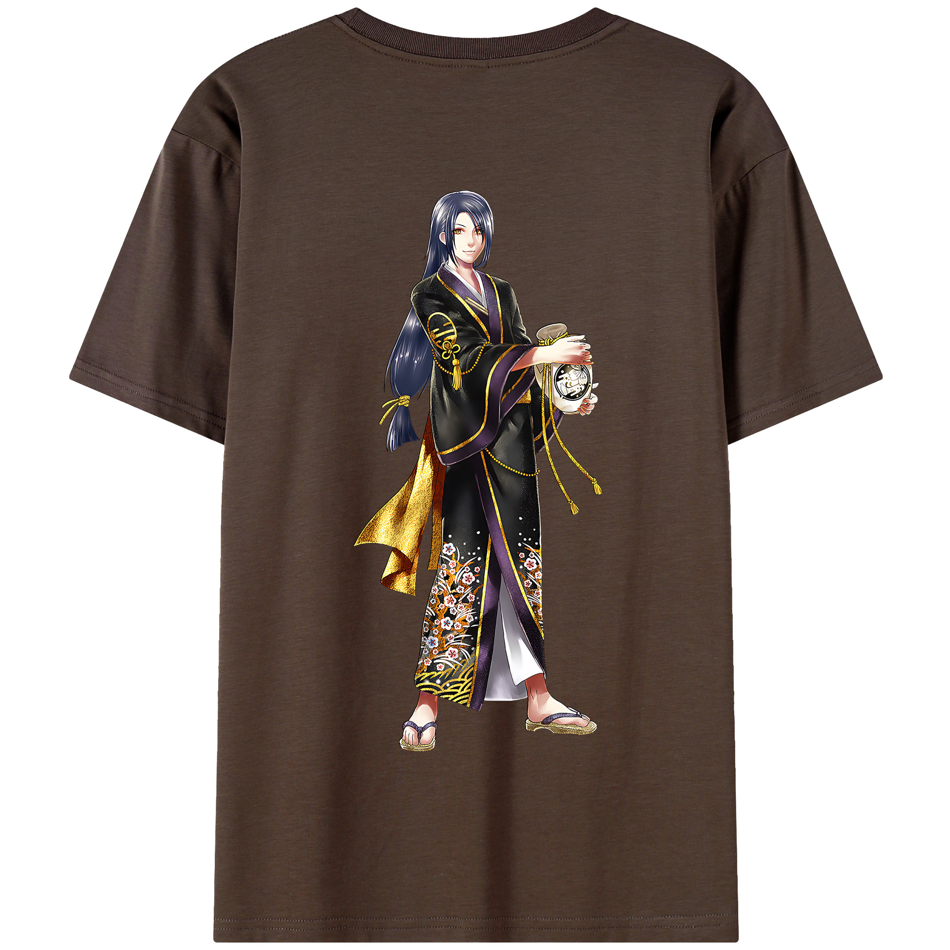（画像用） 刀剣乱舞 Touken Ranbu 綿100％半袖Tシャツ（背面プリント）