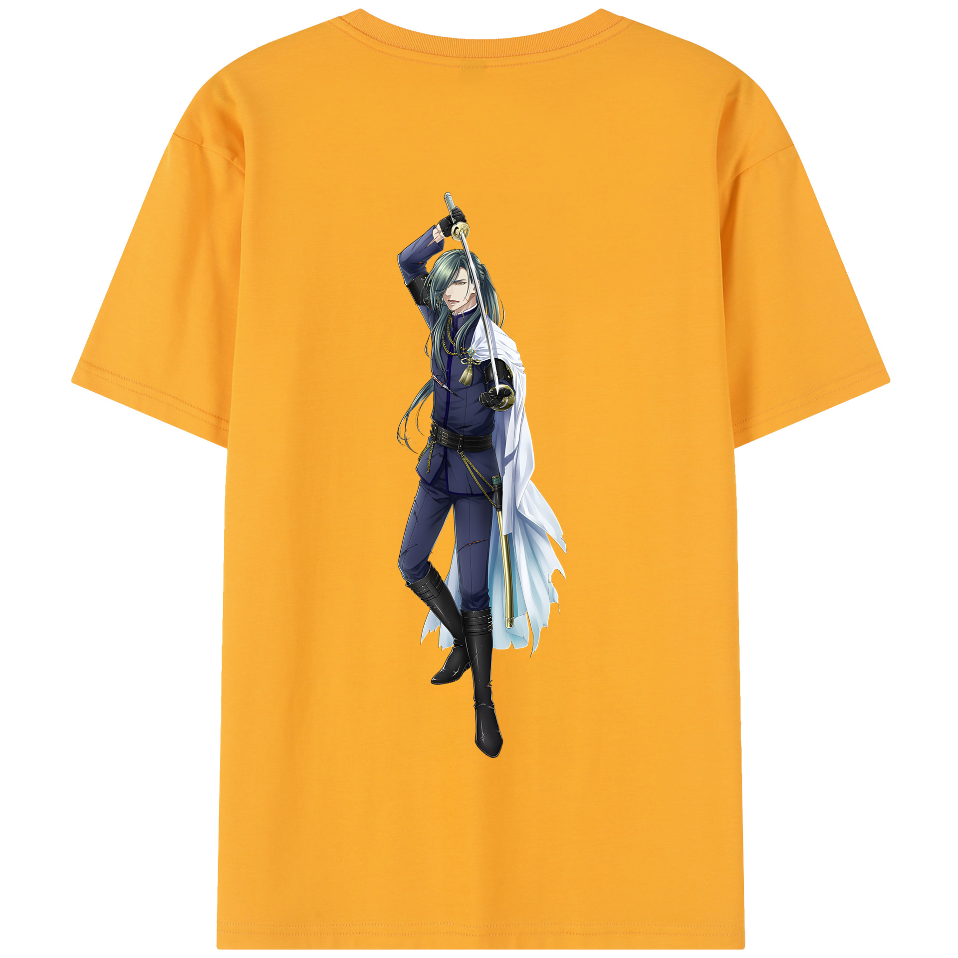 （画像用） 刀剣乱舞 Touken Ranbu 綿100％半袖Tシャツ（背面プリント）