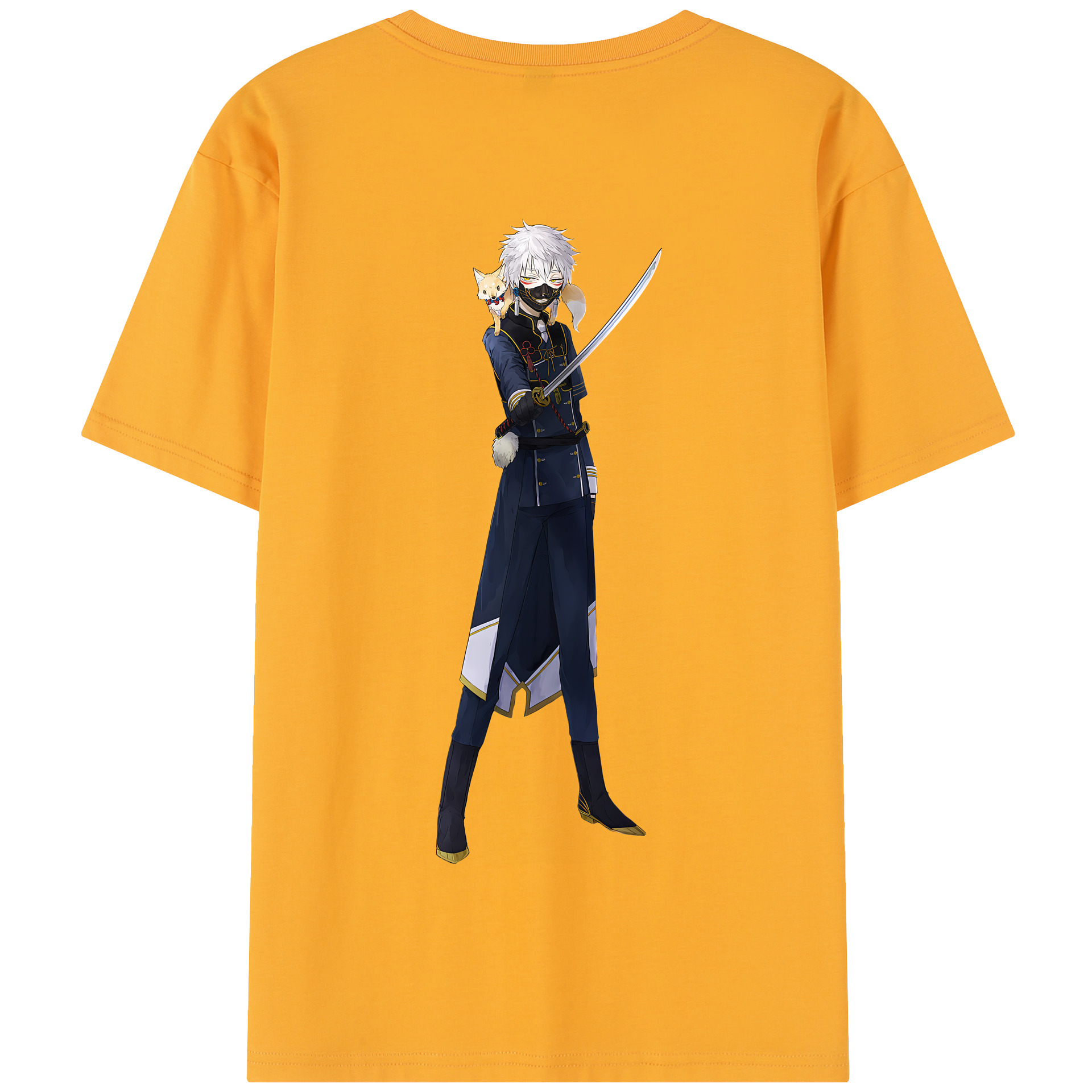 （画像用） 刀剣乱舞 Touken Ranbu 綿100％半袖Tシャツ（背面プリント）