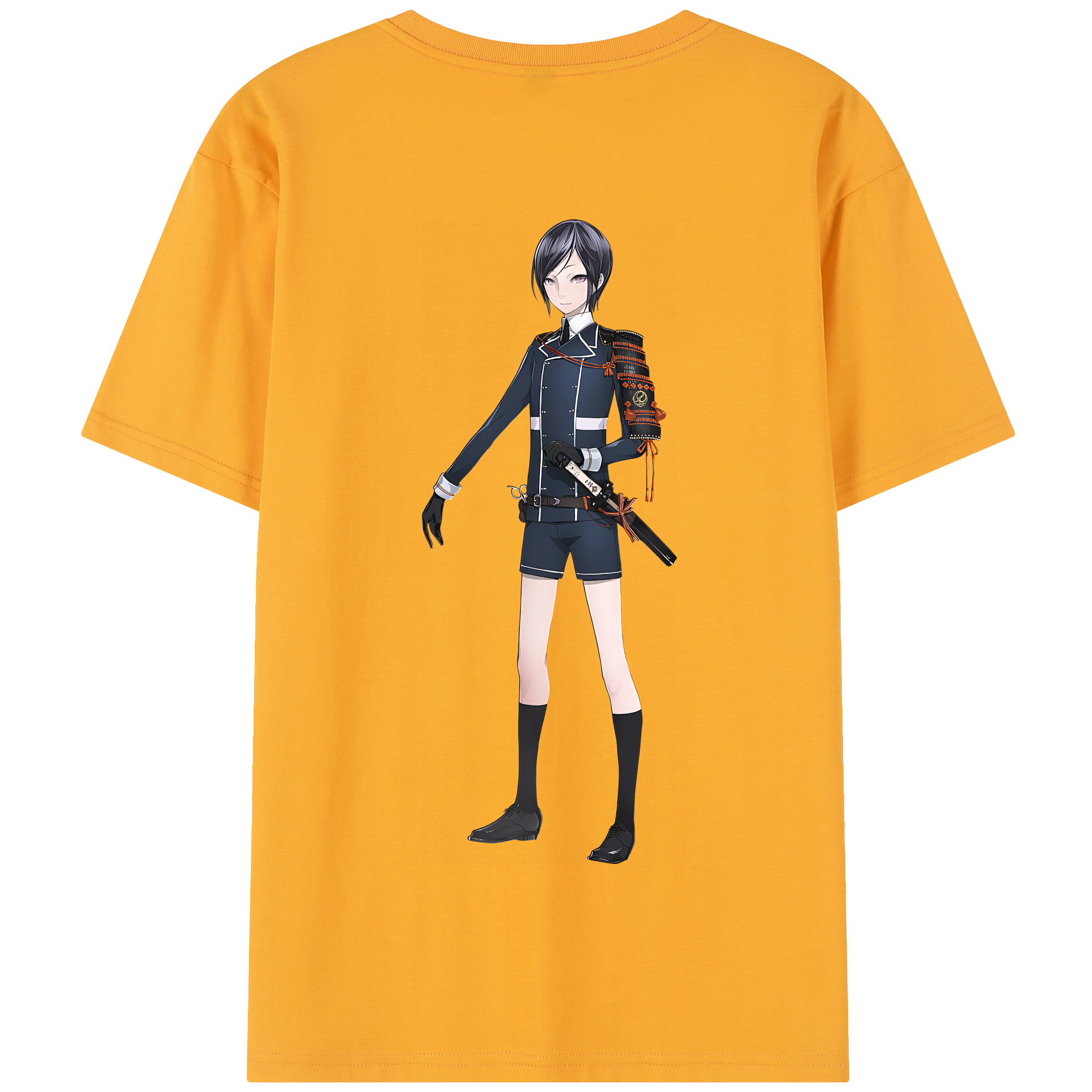 （画像用） 刀剣乱舞 Touken Ranbu 綿100％半袖Tシャツ（背面プリント）