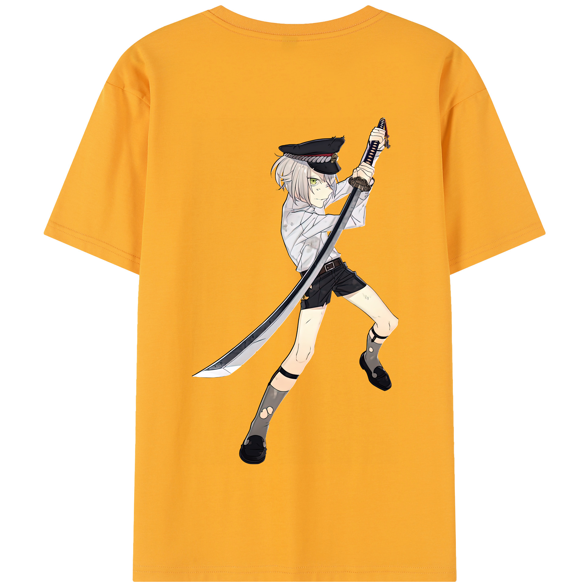 （画像用） 刀剣乱舞 Touken Ranbu 綿100％半袖Tシャツ（背面プリント）