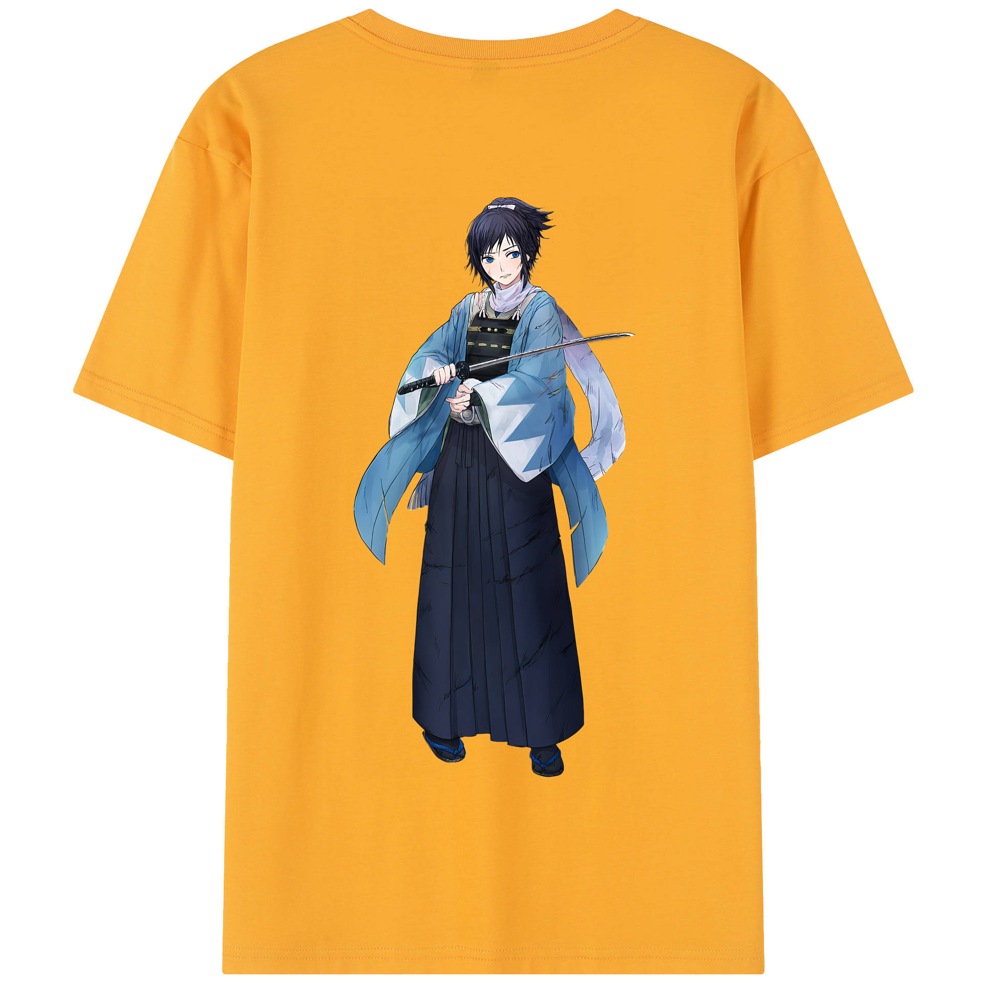 （画像用） 刀剣乱舞 Touken Ranbu 綿100％半袖Tシャツ（背面プリント）