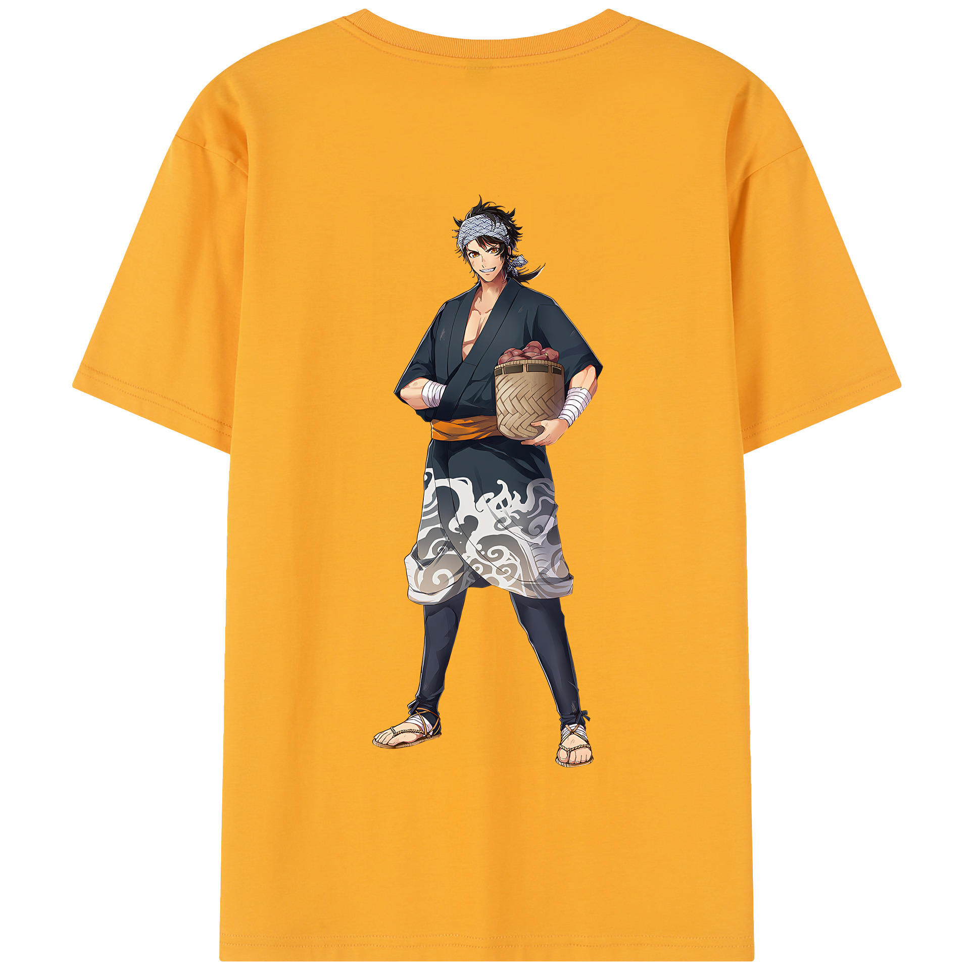 （画像用） 刀剣乱舞 Touken Ranbu 綿100％半袖Tシャツ（背面プリント）