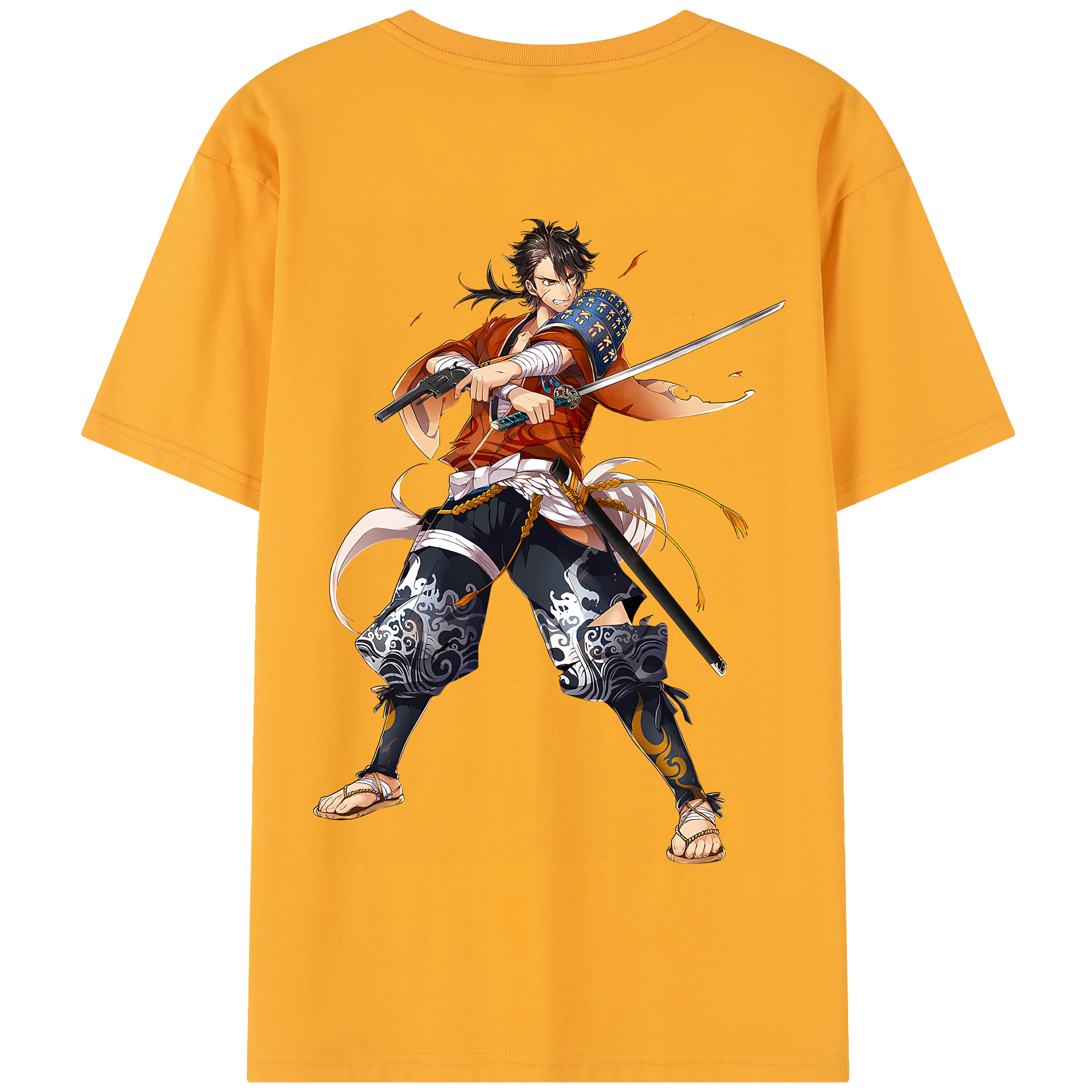 （画像用） 刀剣乱舞 Touken Ranbu 綿100％半袖Tシャツ（背面プリント）