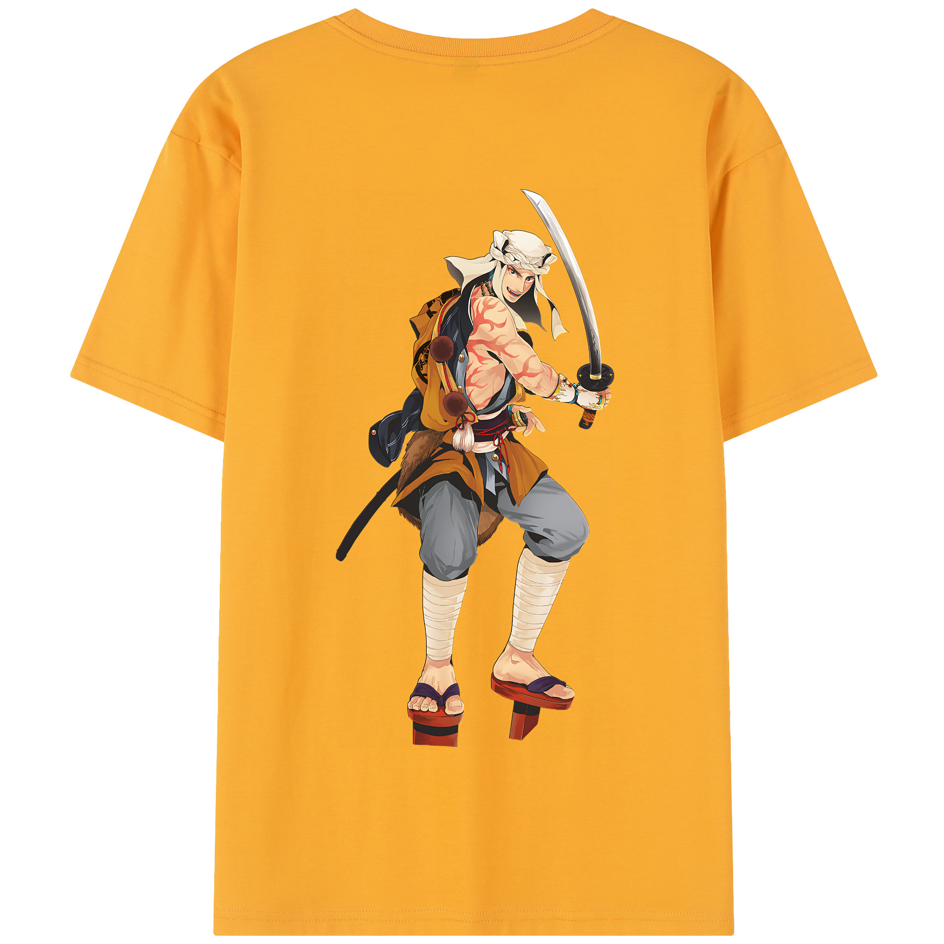 （画像用） 刀剣乱舞 Touken Ranbu 綿100％半袖Tシャツ（背面プリント）