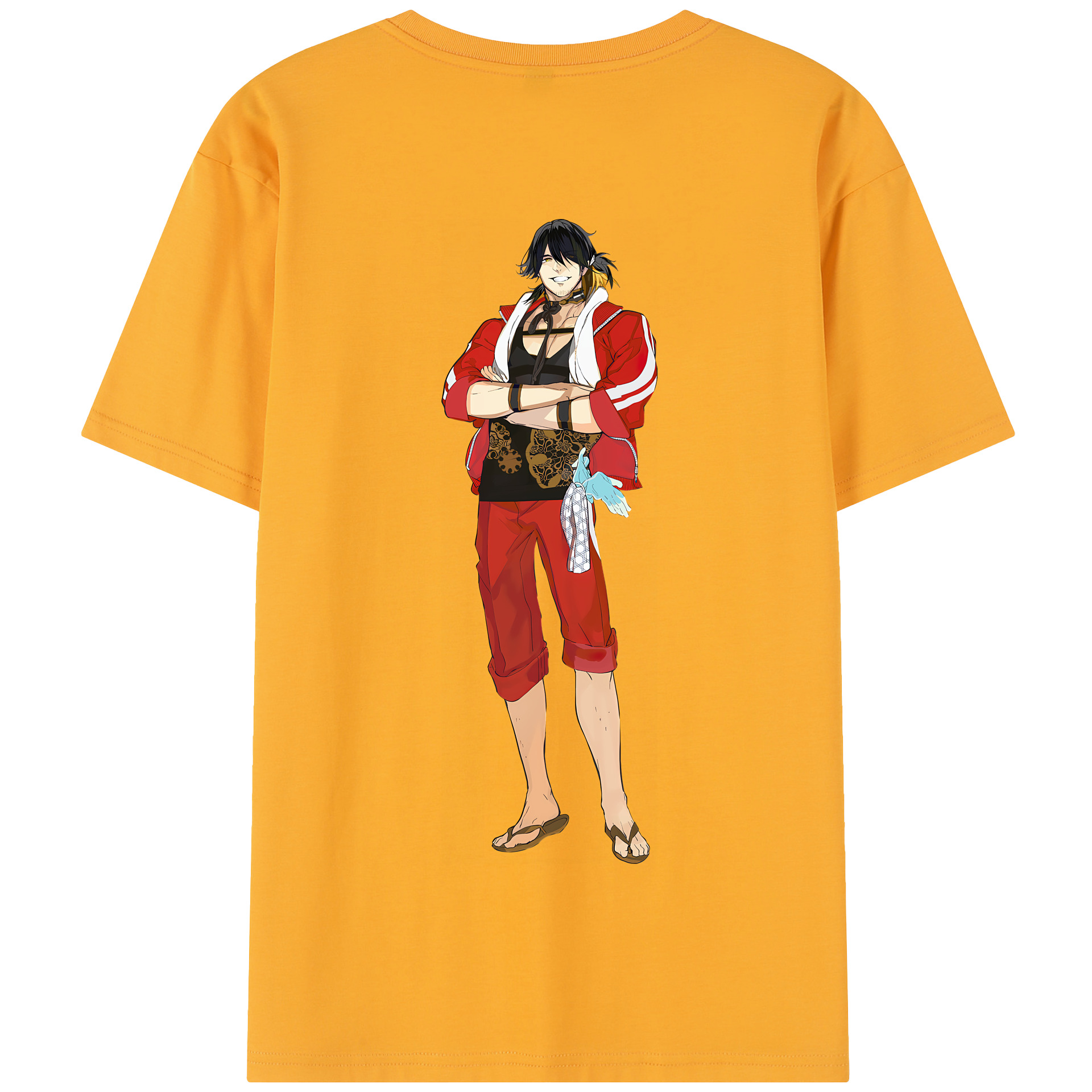 （画像用） 刀剣乱舞 Touken Ranbu 綿100％半袖Tシャツ（背面プリント）