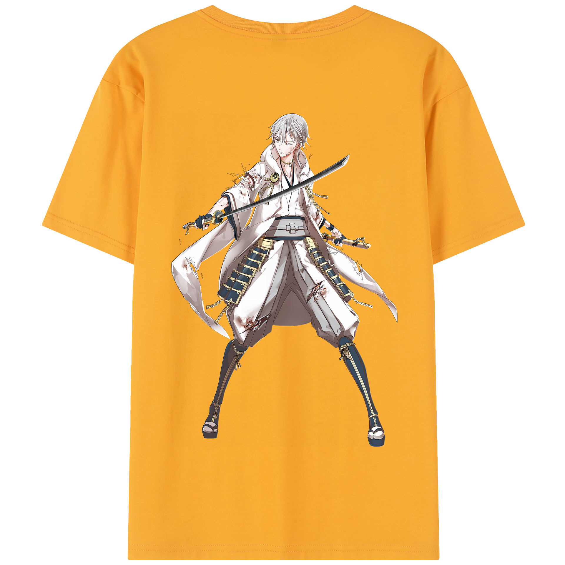 （画像用） 刀剣乱舞 Touken Ranbu 綿100％半袖Tシャツ（背面プリント）