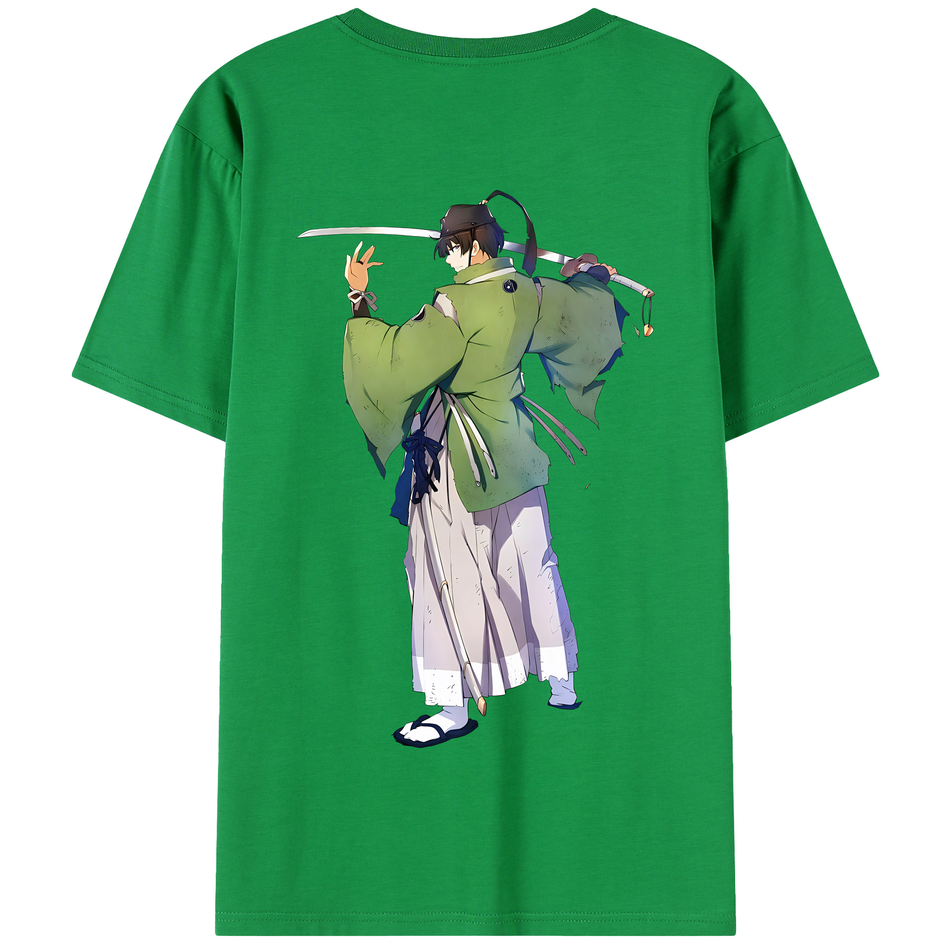 （画像用） 刀剣乱舞 Touken Ranbu 綿100％半袖Tシャツ（背面プリント）