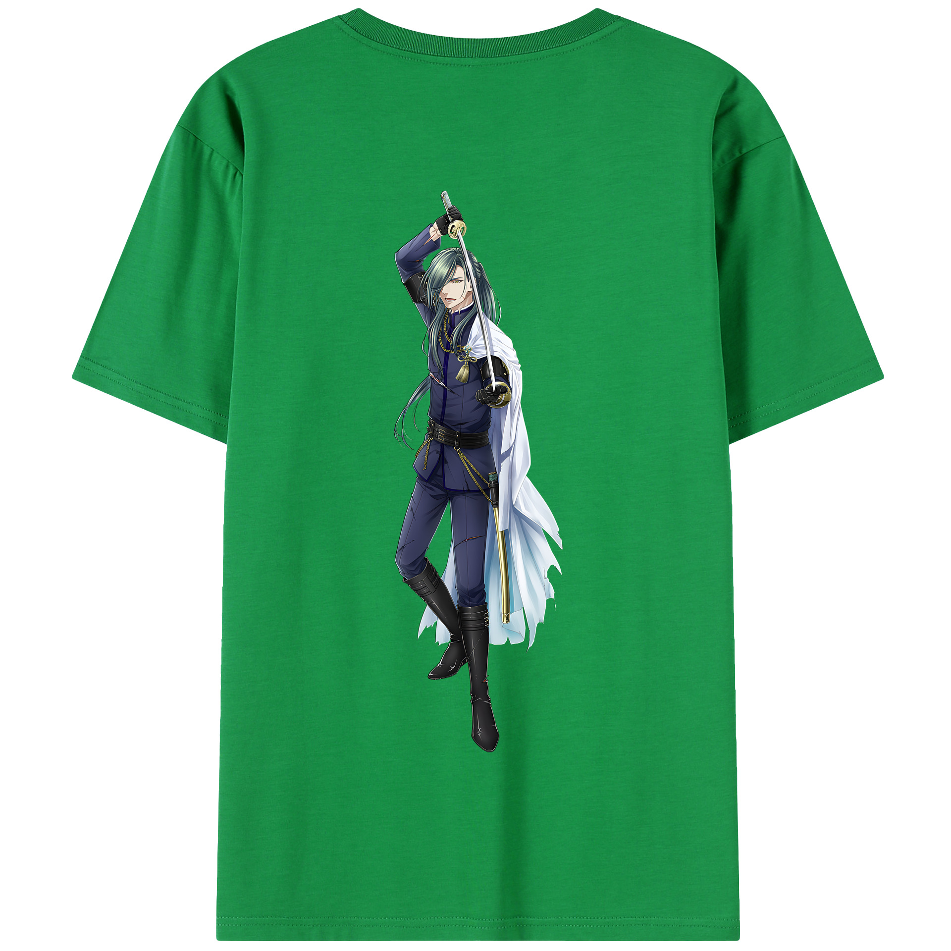 （画像用） 刀剣乱舞 Touken Ranbu 綿100％半袖Tシャツ（背面プリント）