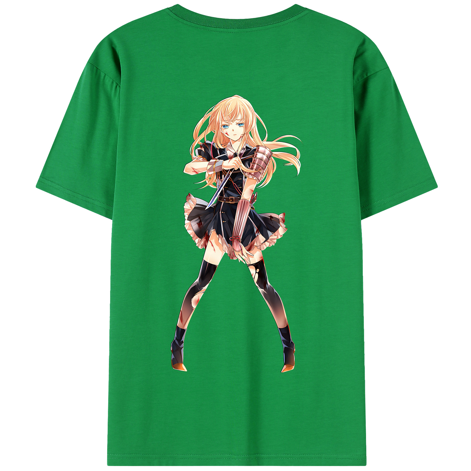 （画像用） 刀剣乱舞 Touken Ranbu 綿100％半袖Tシャツ（背面プリント）