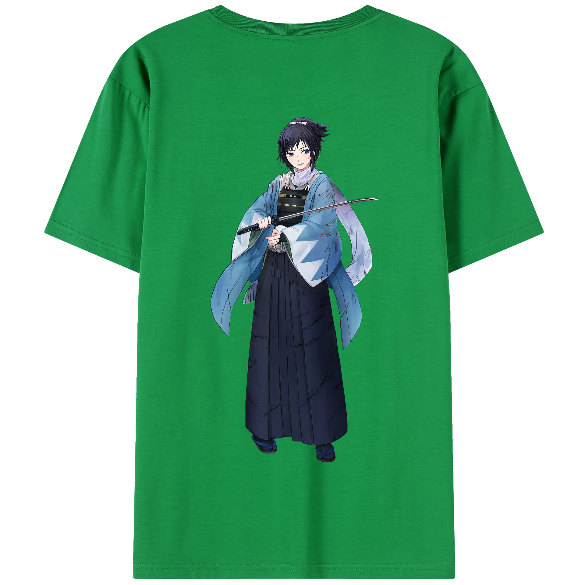 （画像用） 刀剣乱舞 Touken Ranbu 綿100％半袖Tシャツ（背面プリント）